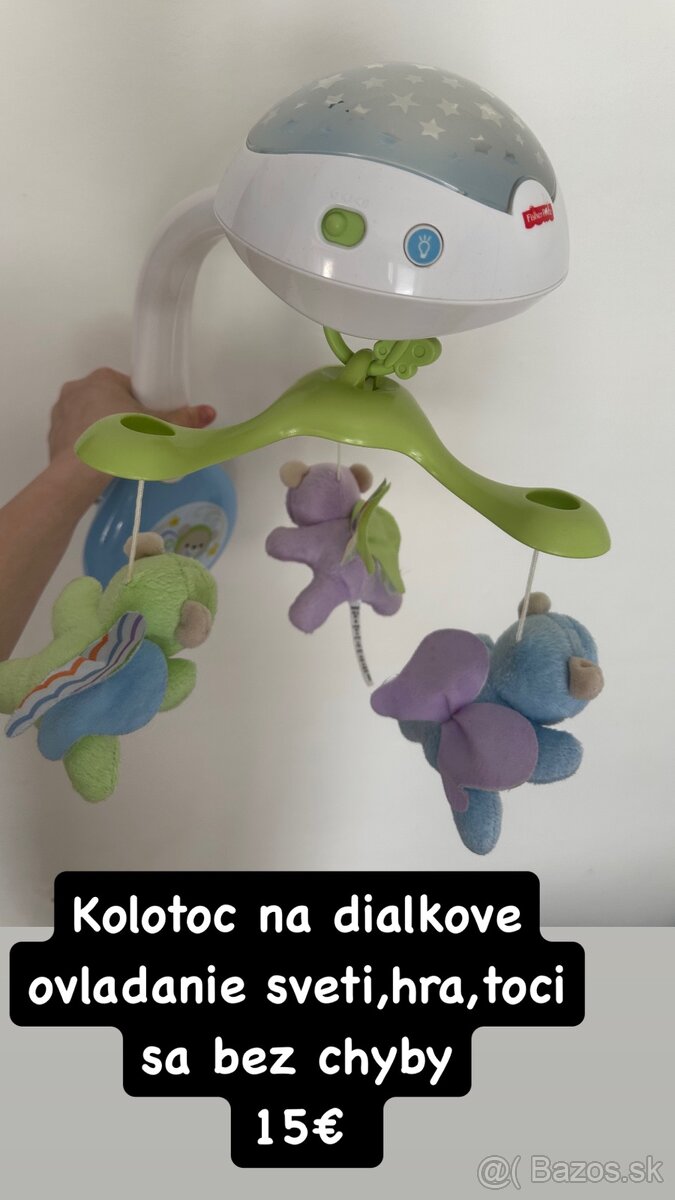 Kolotoč nad postieľku