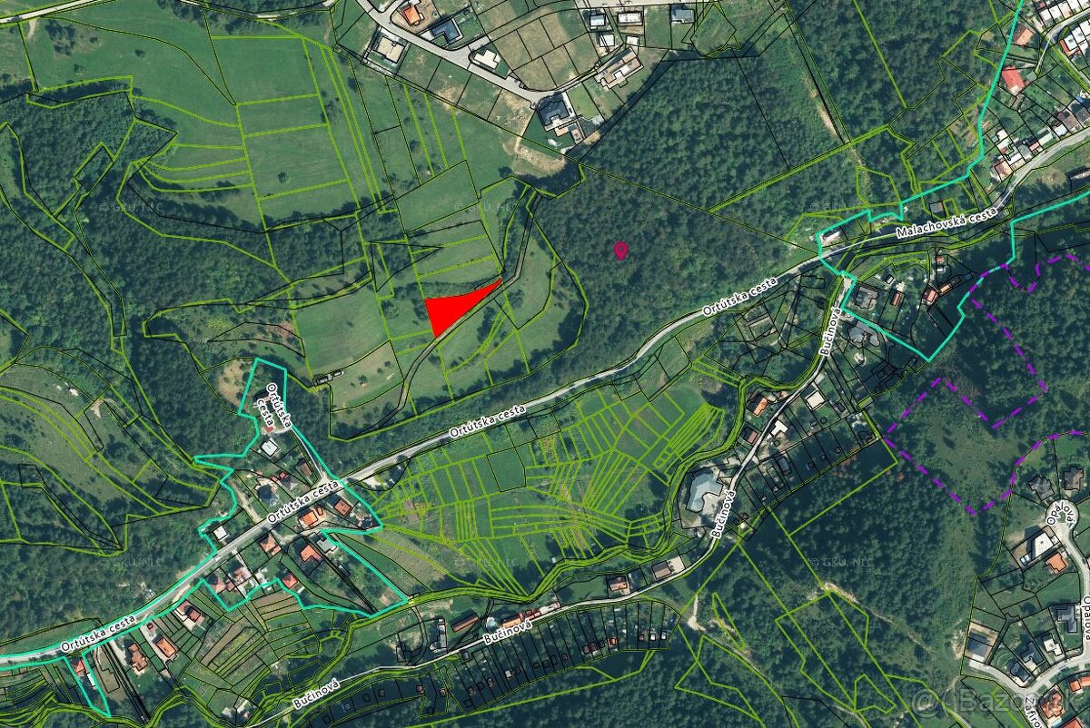 Rekreačný pozemok - Ortútska cesta, Malachov, Radvaň