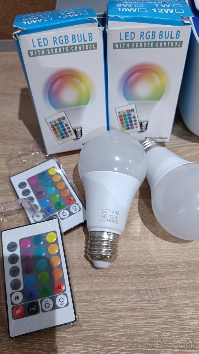 LED žiarovky A65 7W