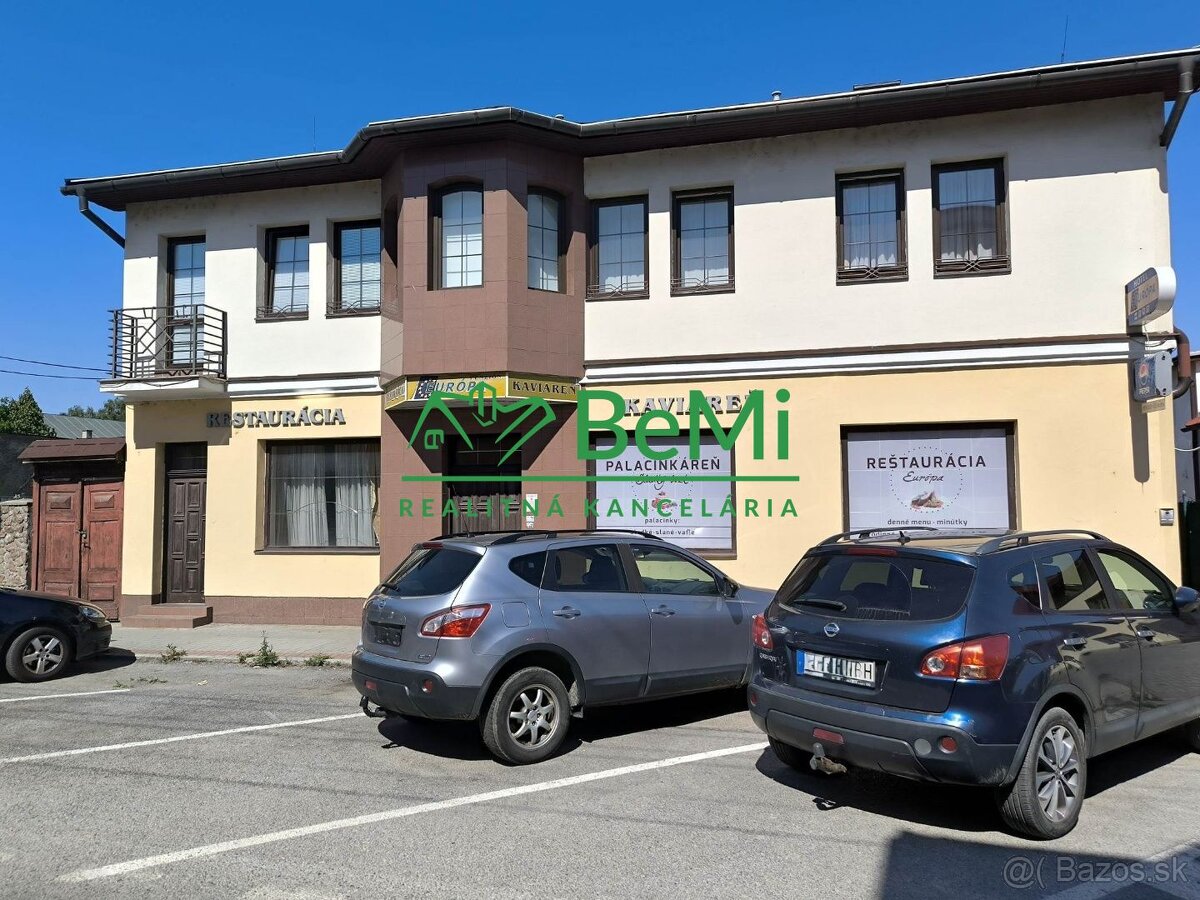 Investičná nehnuteľnosť, penzión s reštauráciou, Kysucké Nov