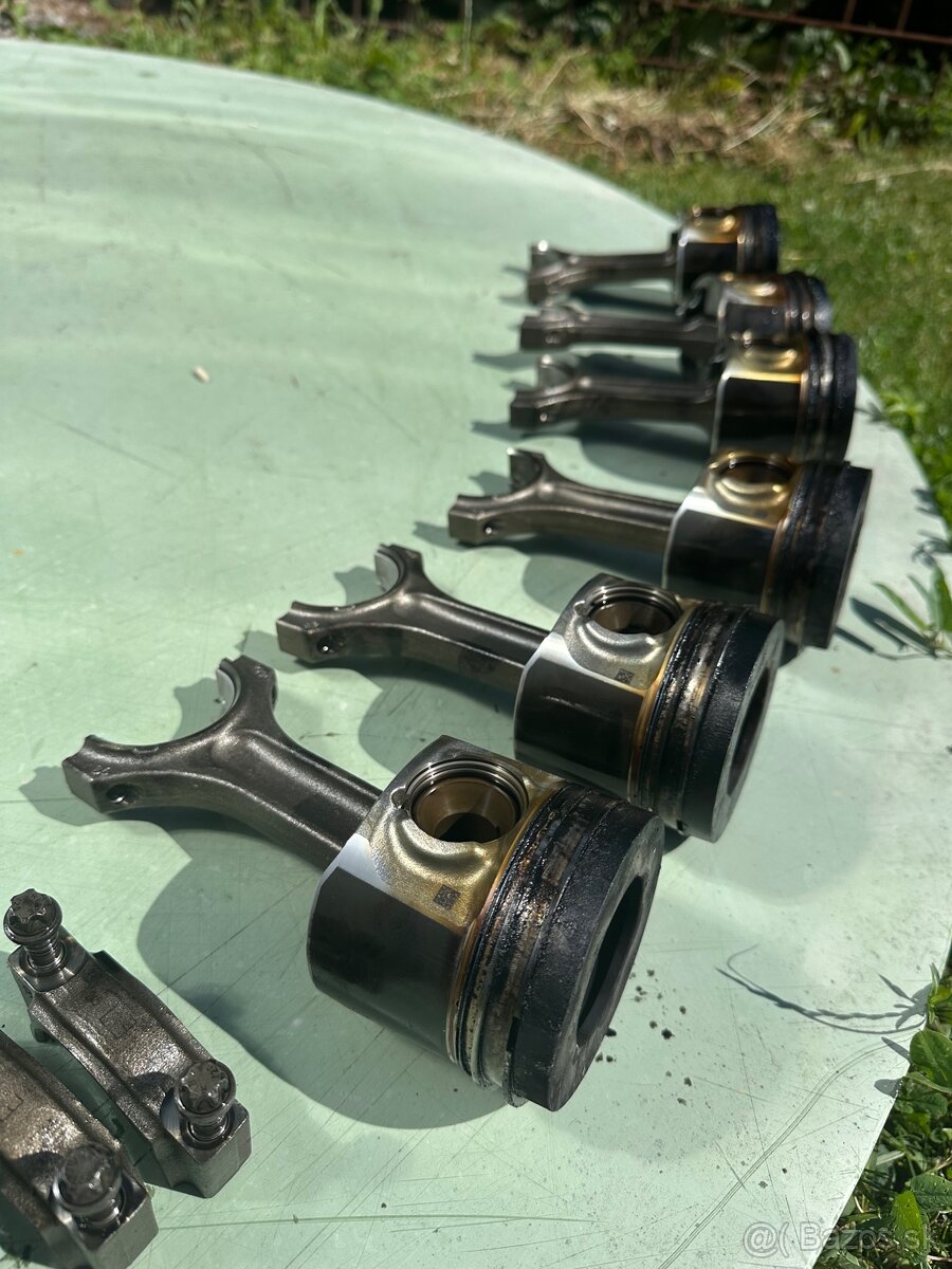 Ojnice a piesty BMW N57D30A