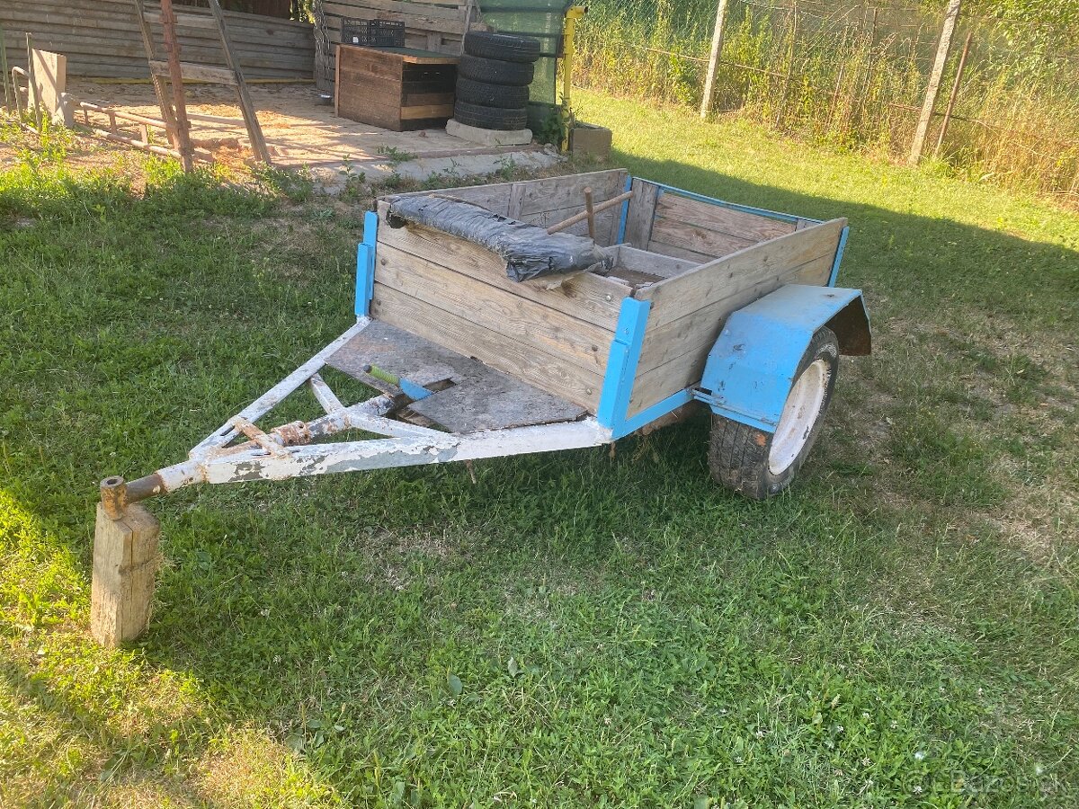 Privesny vozík za malotraktor