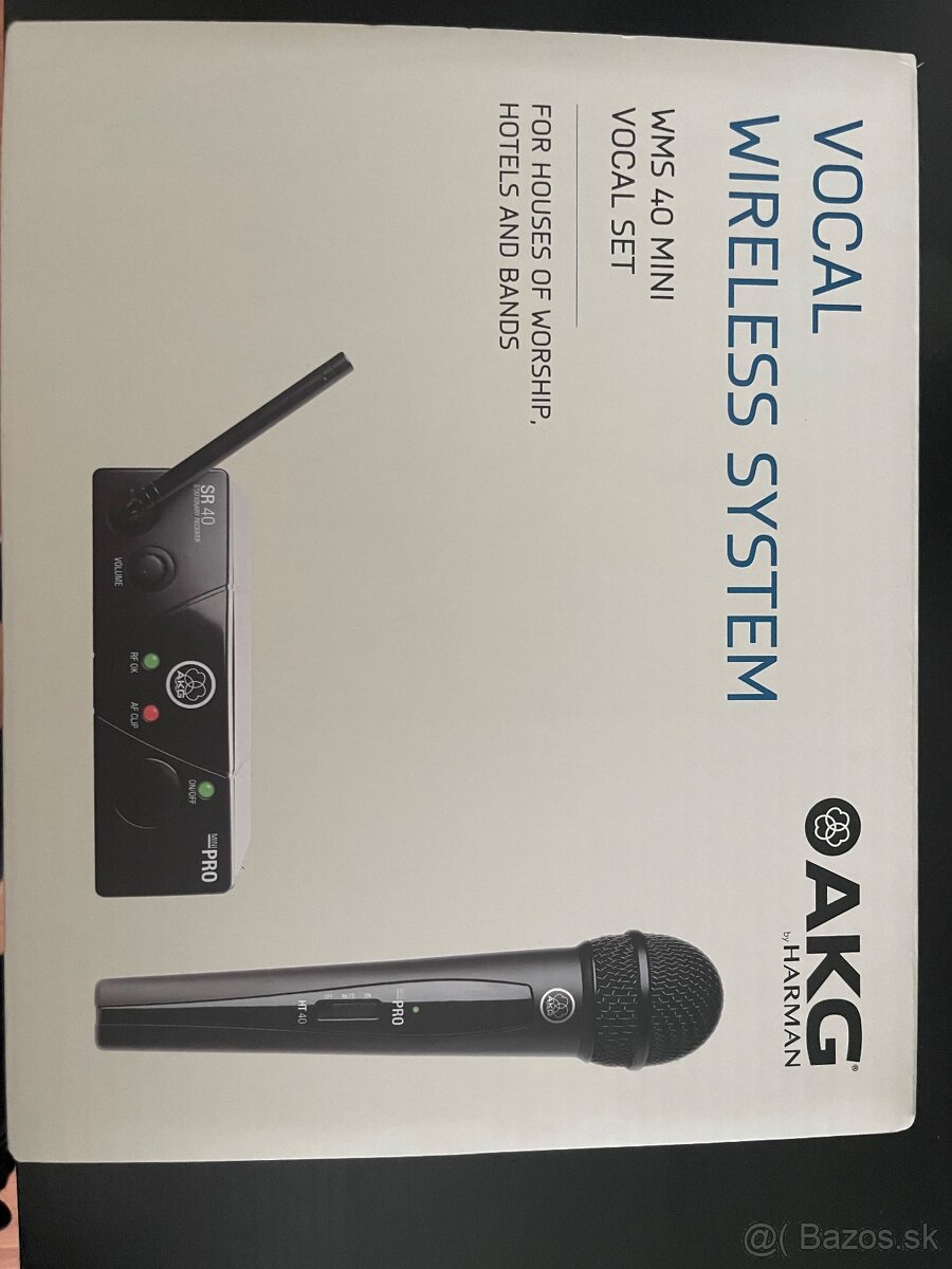 Vocal bezdrôtový set AKG WMS40