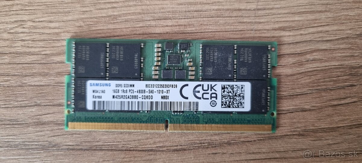Samsung 16GB ddr5 4800MHz