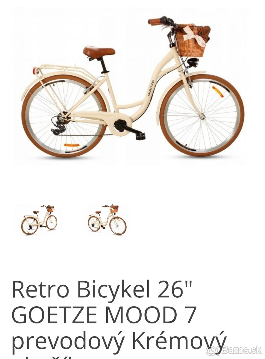 Retro bicykel Goetze