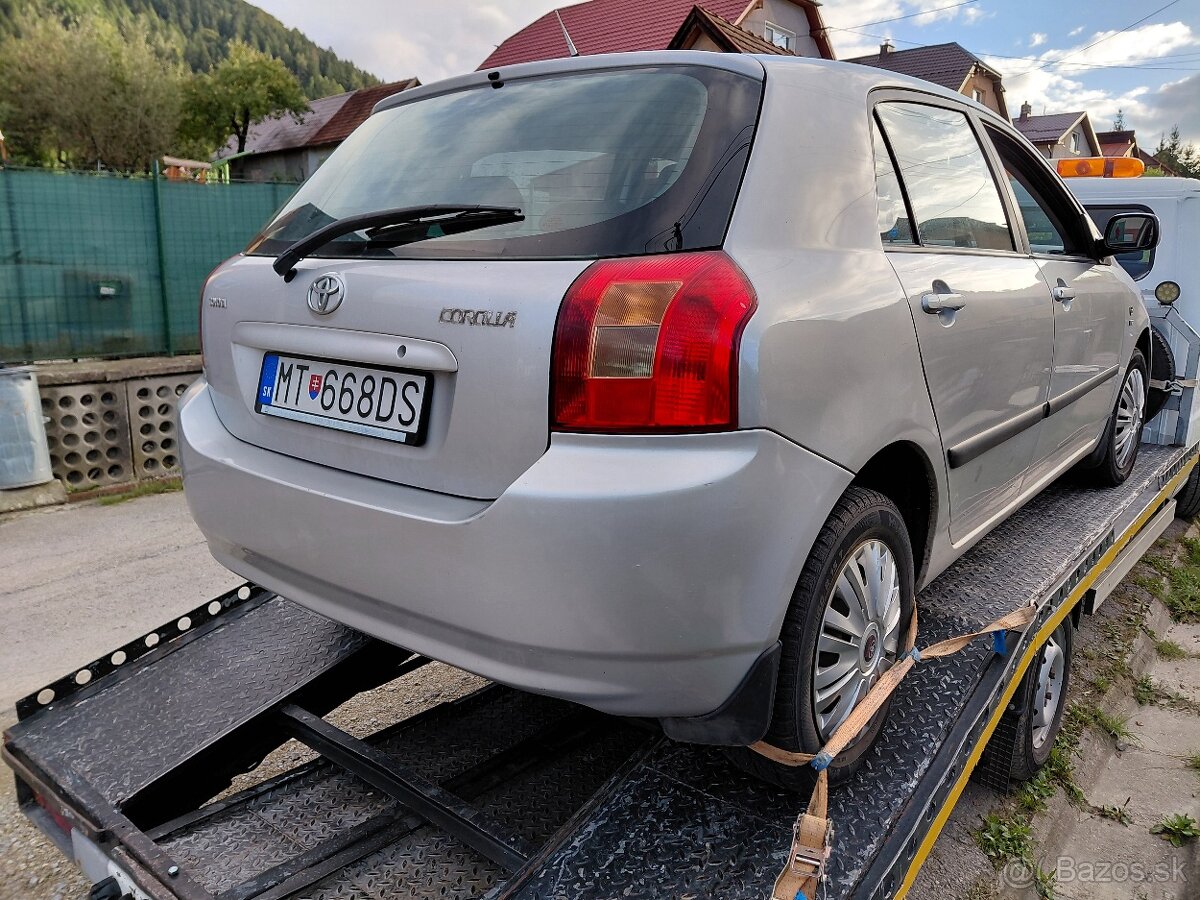 Toyota Corolla, 1,6 benzín