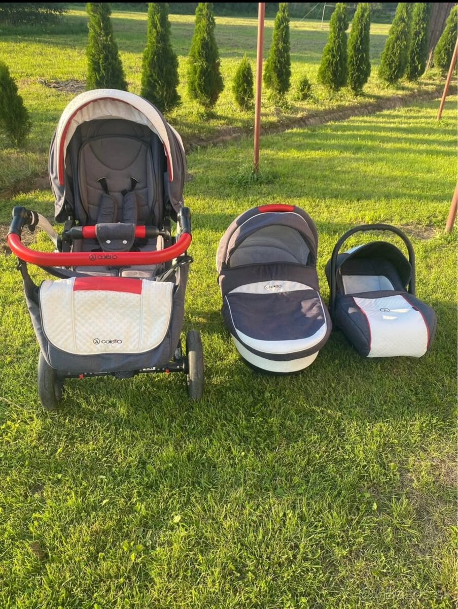 Kočík coletto aluminium 3 v 1