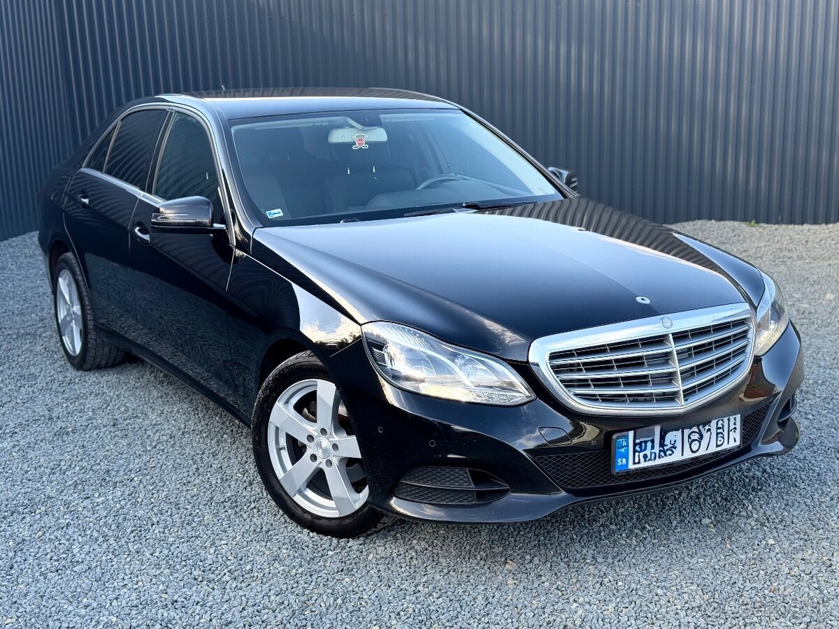 Mercedes E facelift 2015/12