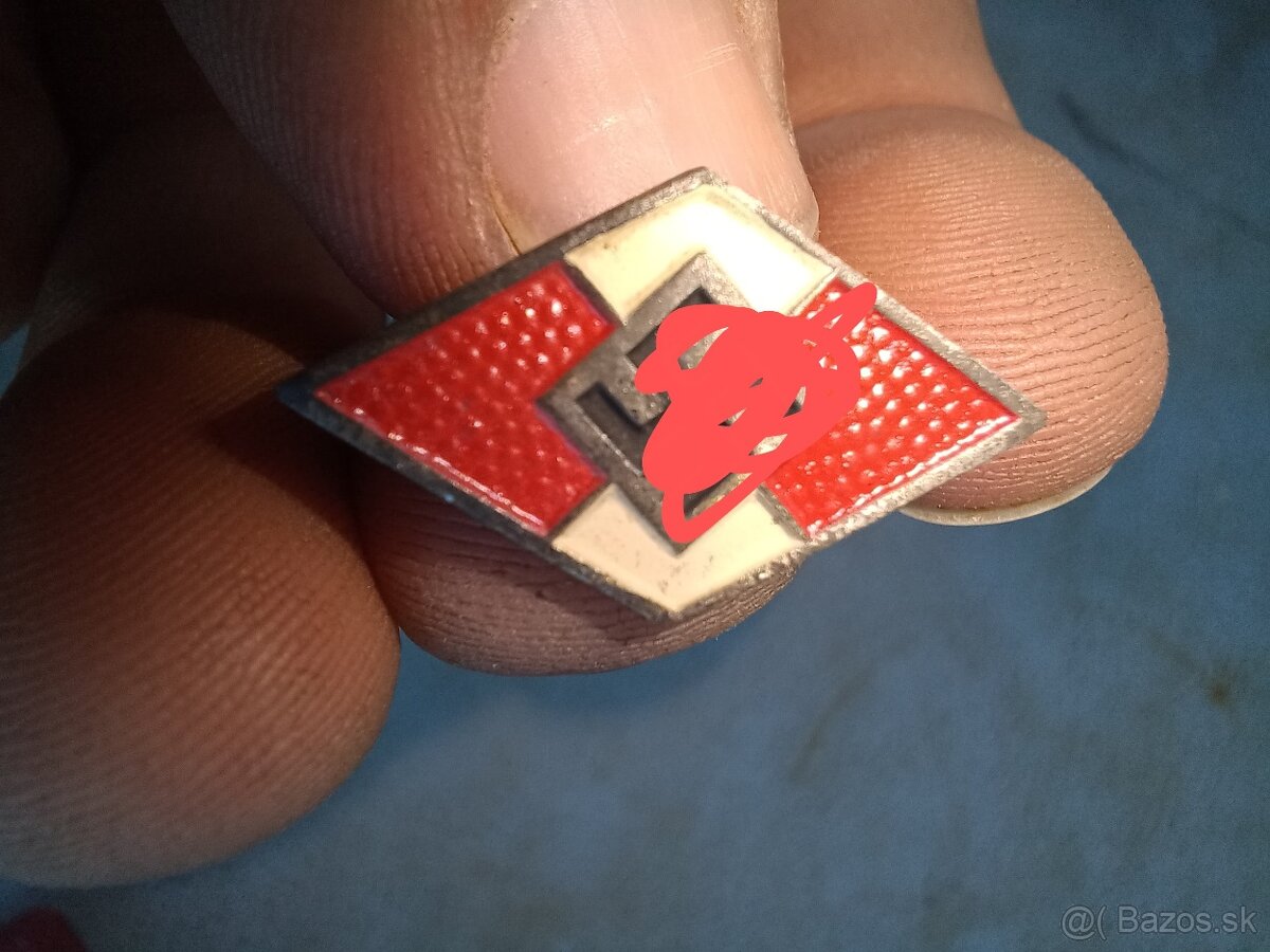 Predám originál nenecky odznak hitlerjugend WWII