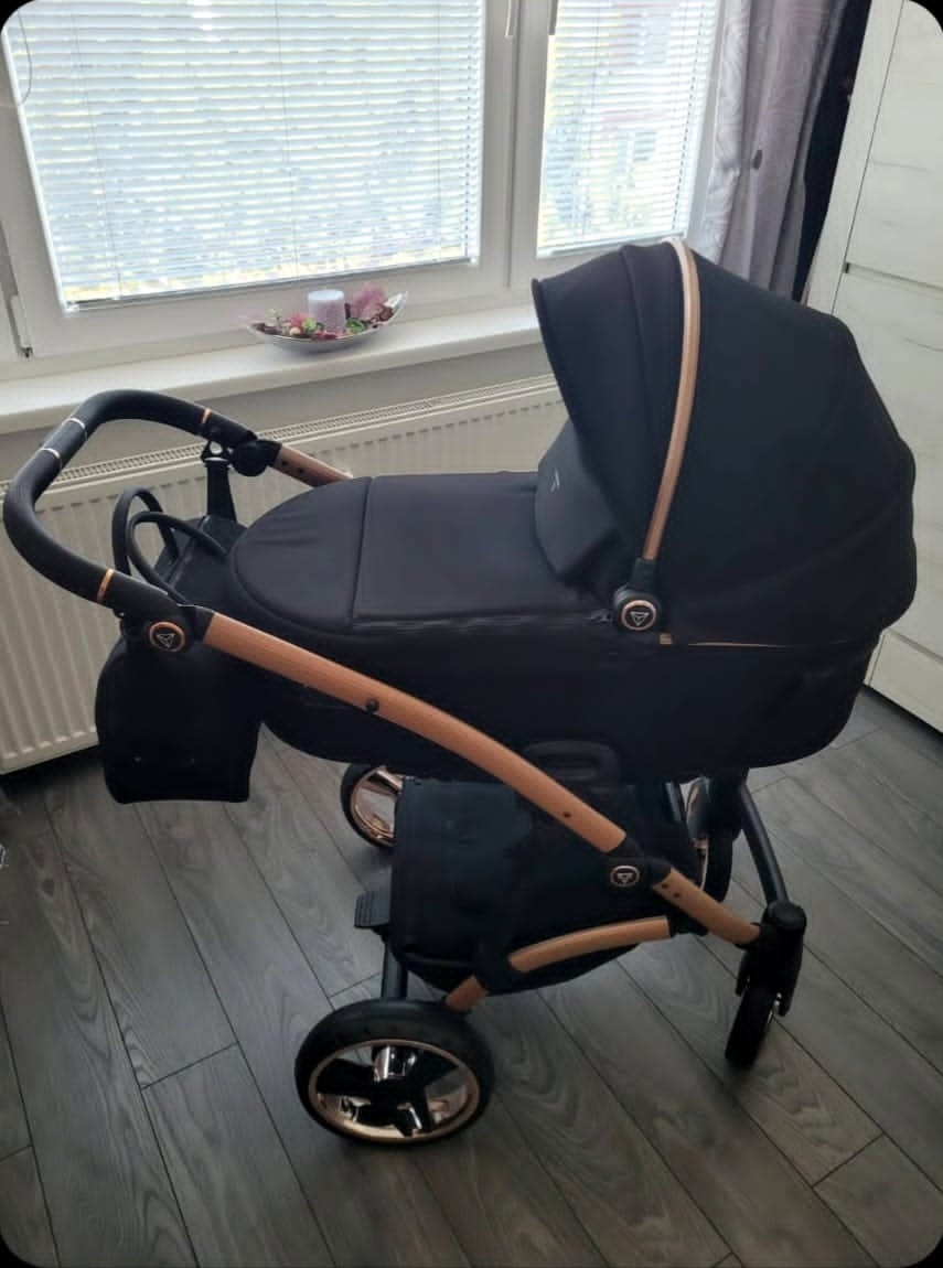 Kočík Junama 2v1 gold rose