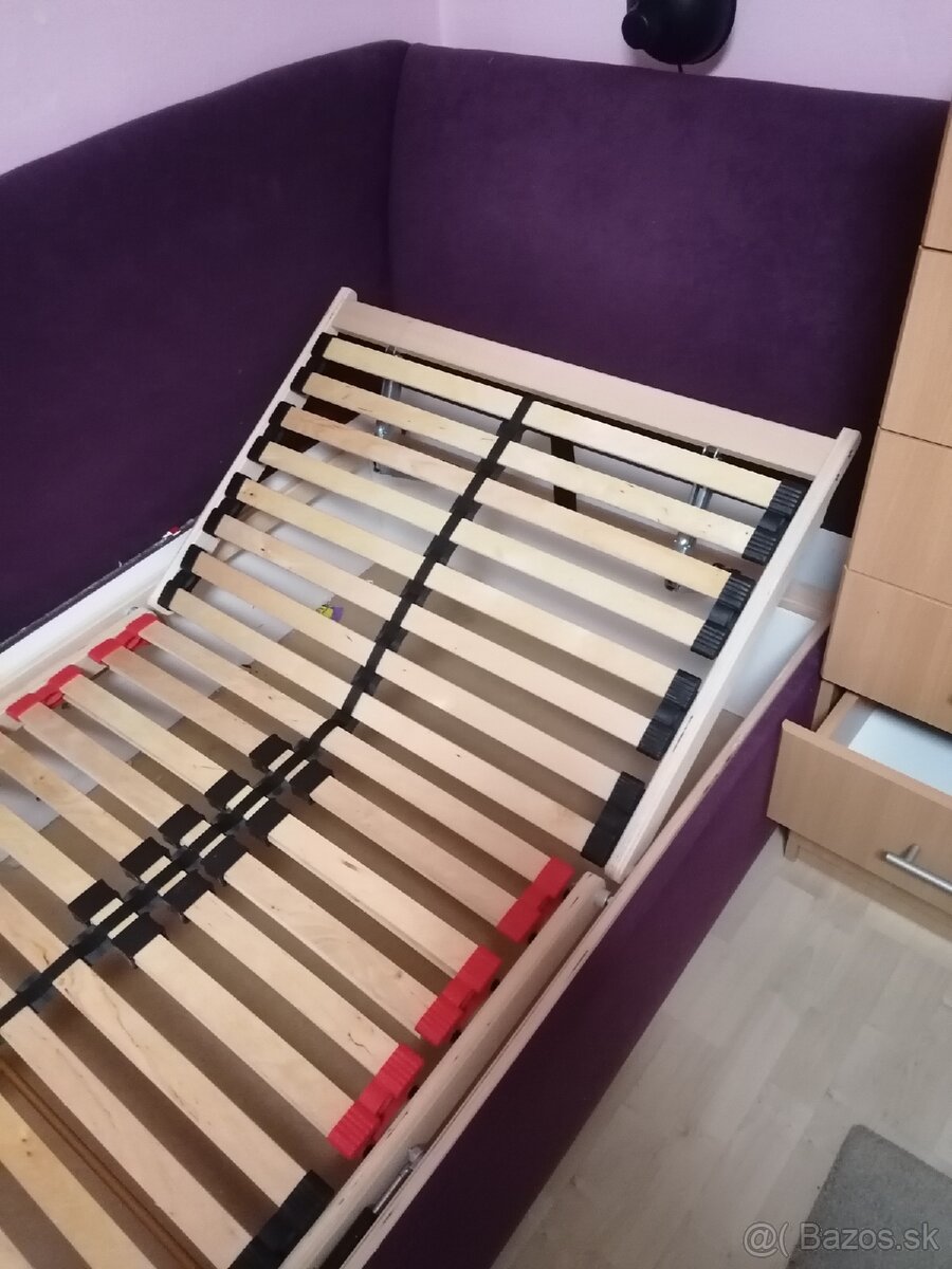 Pohodlná posteľ 90x200