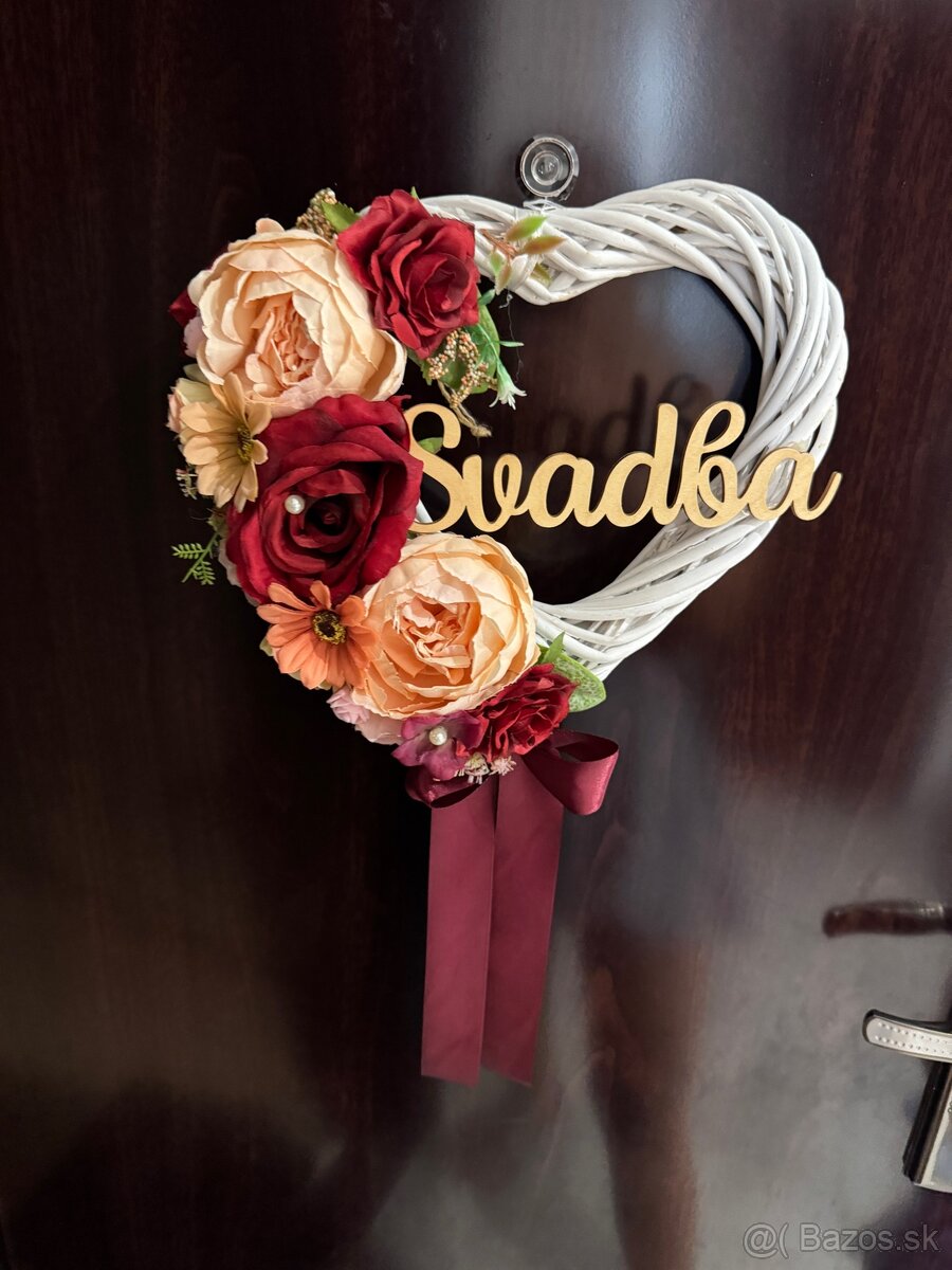 Vyzdoba a doplnky na svadbu