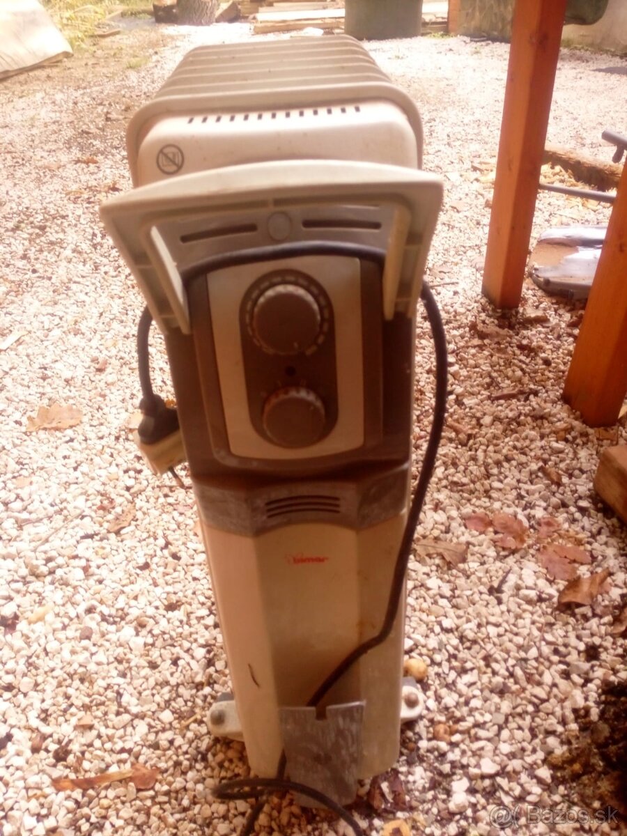 Olejový elektrický radiátor