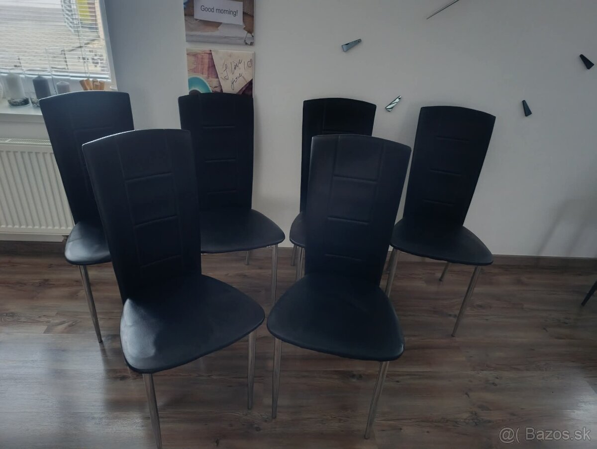 Jedálenské stoličky 6ks