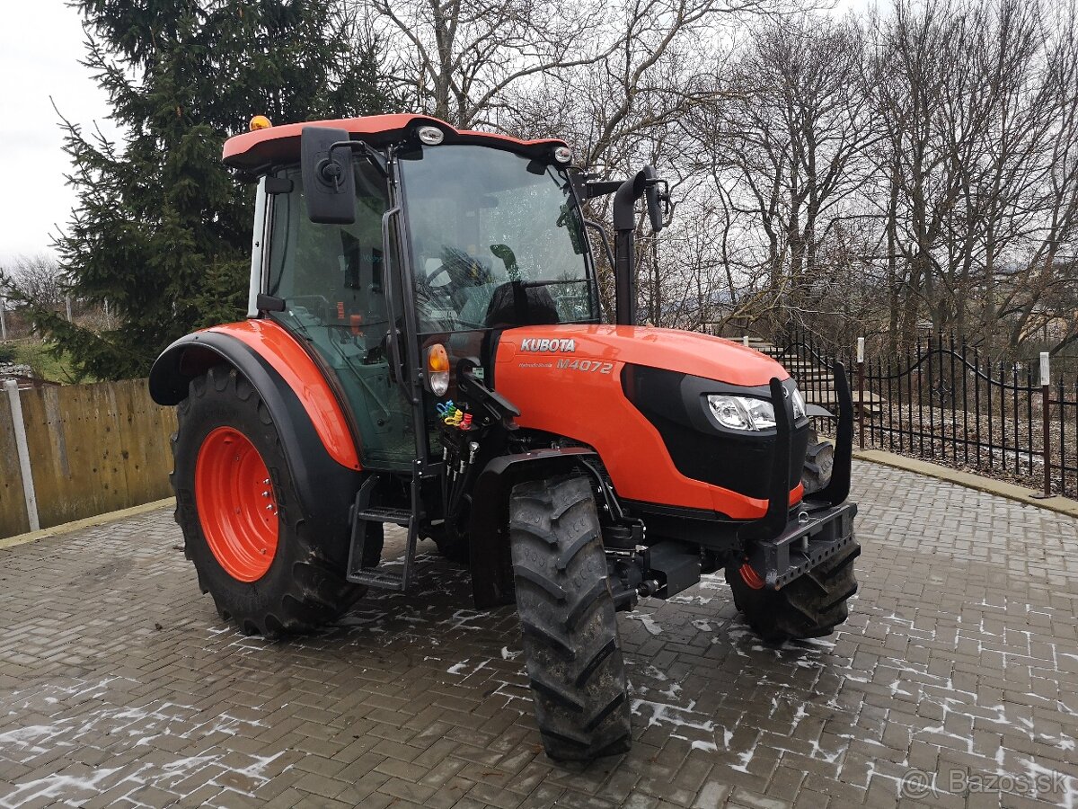 Kubota M 4072 + čelný nakladač TracLift TL 140 SL
