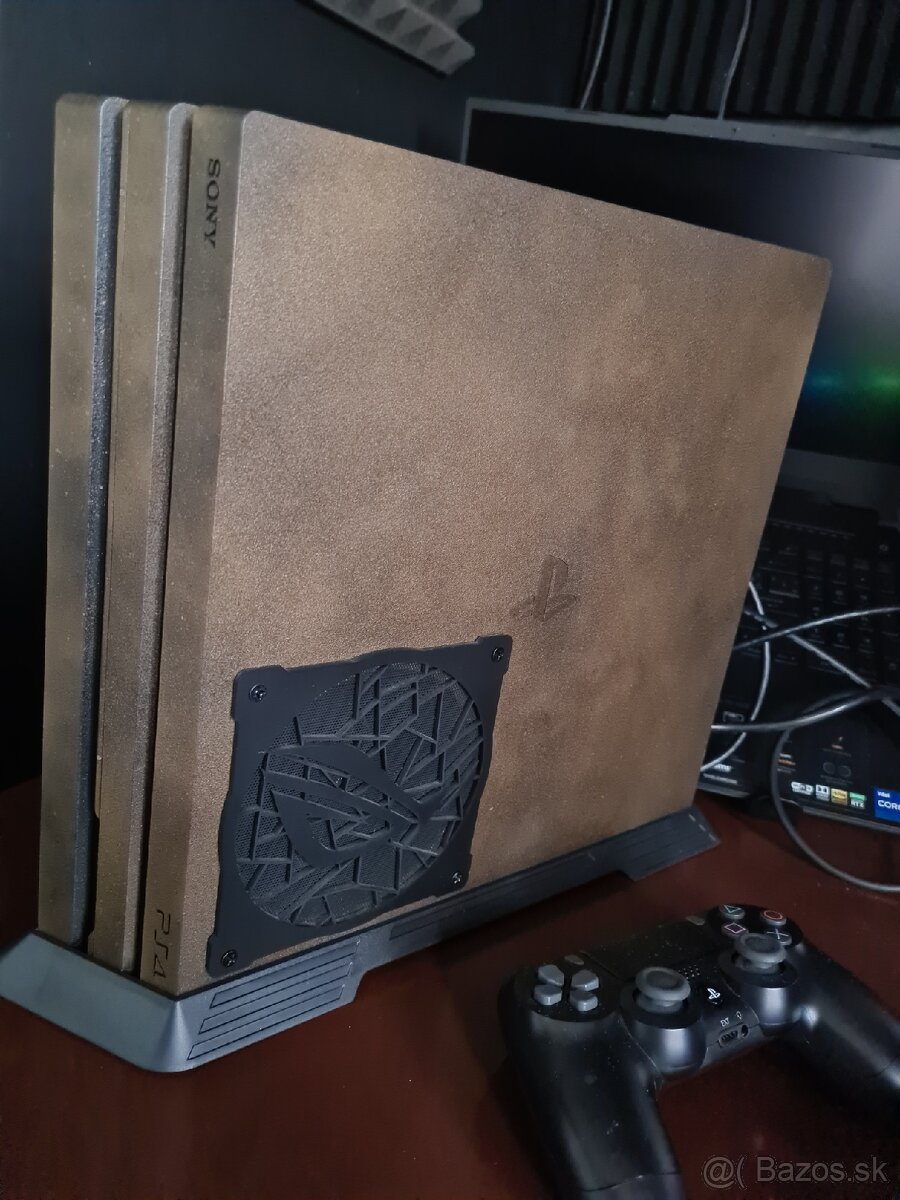 PS4 pro s vylepšením chladenim,upravená +prepastovana