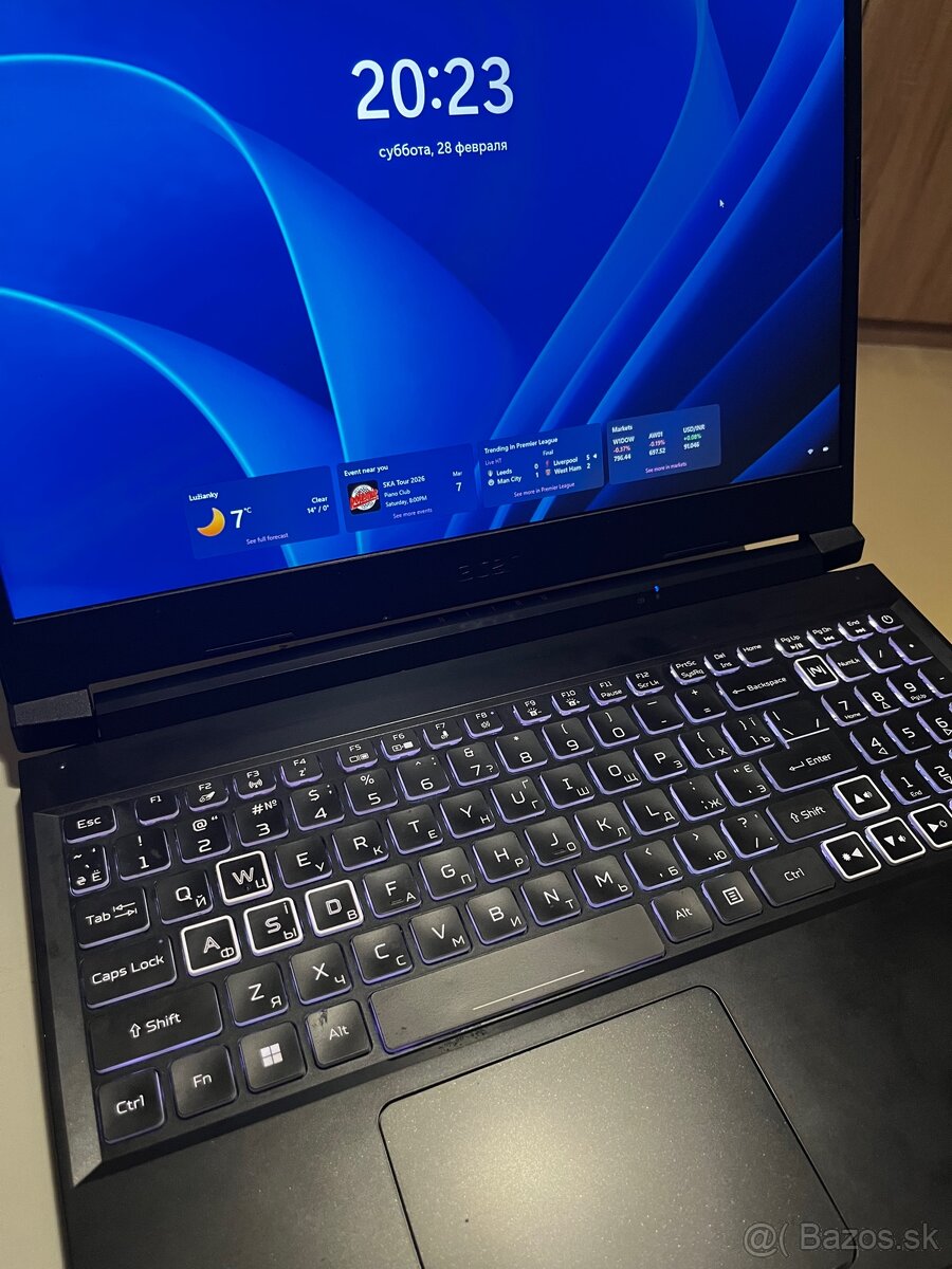 Predám herný notebook Acer Nitro 5