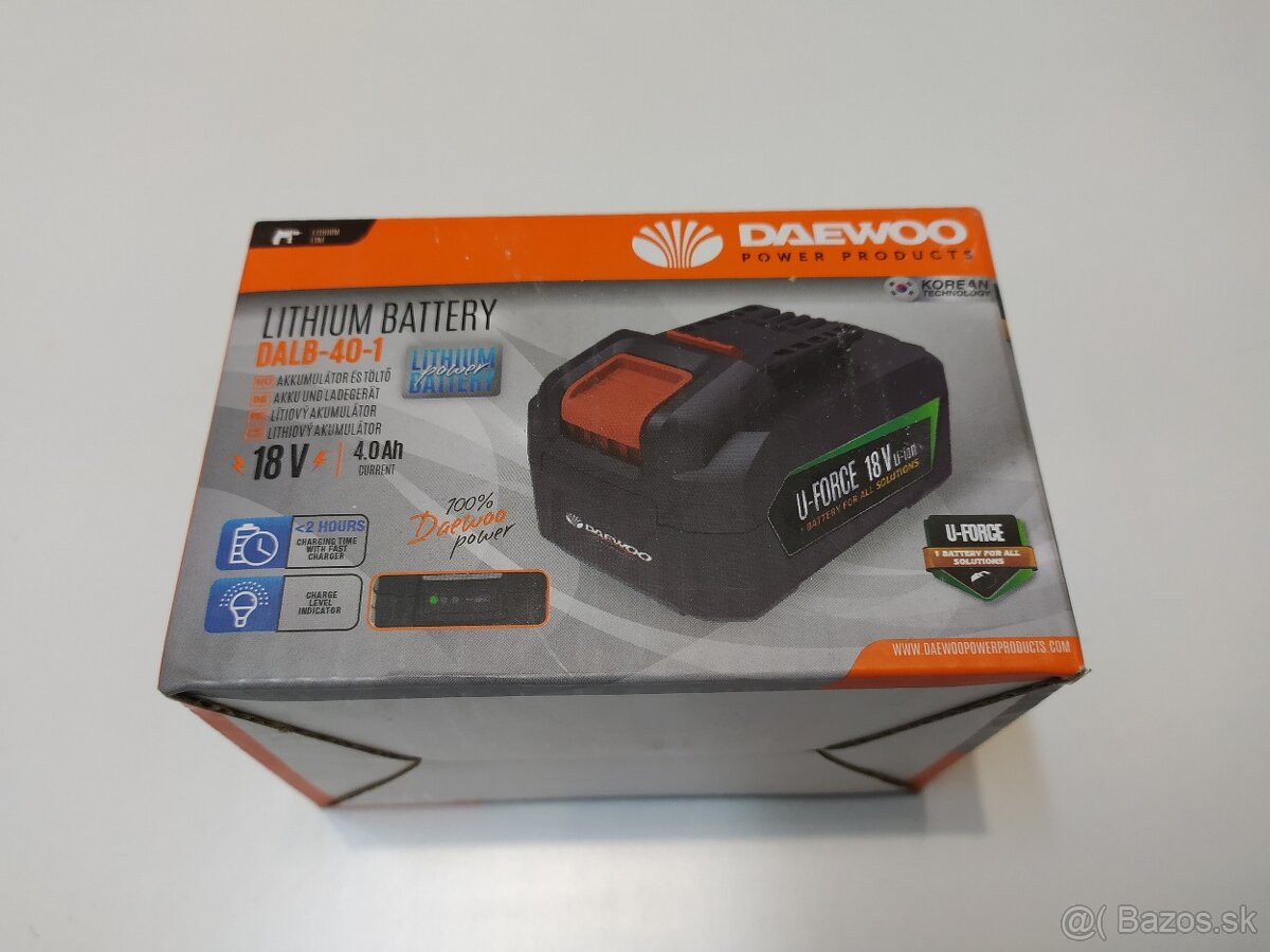 ,,,,Daewoo-Nová baterka DALB-40-1 lítio.