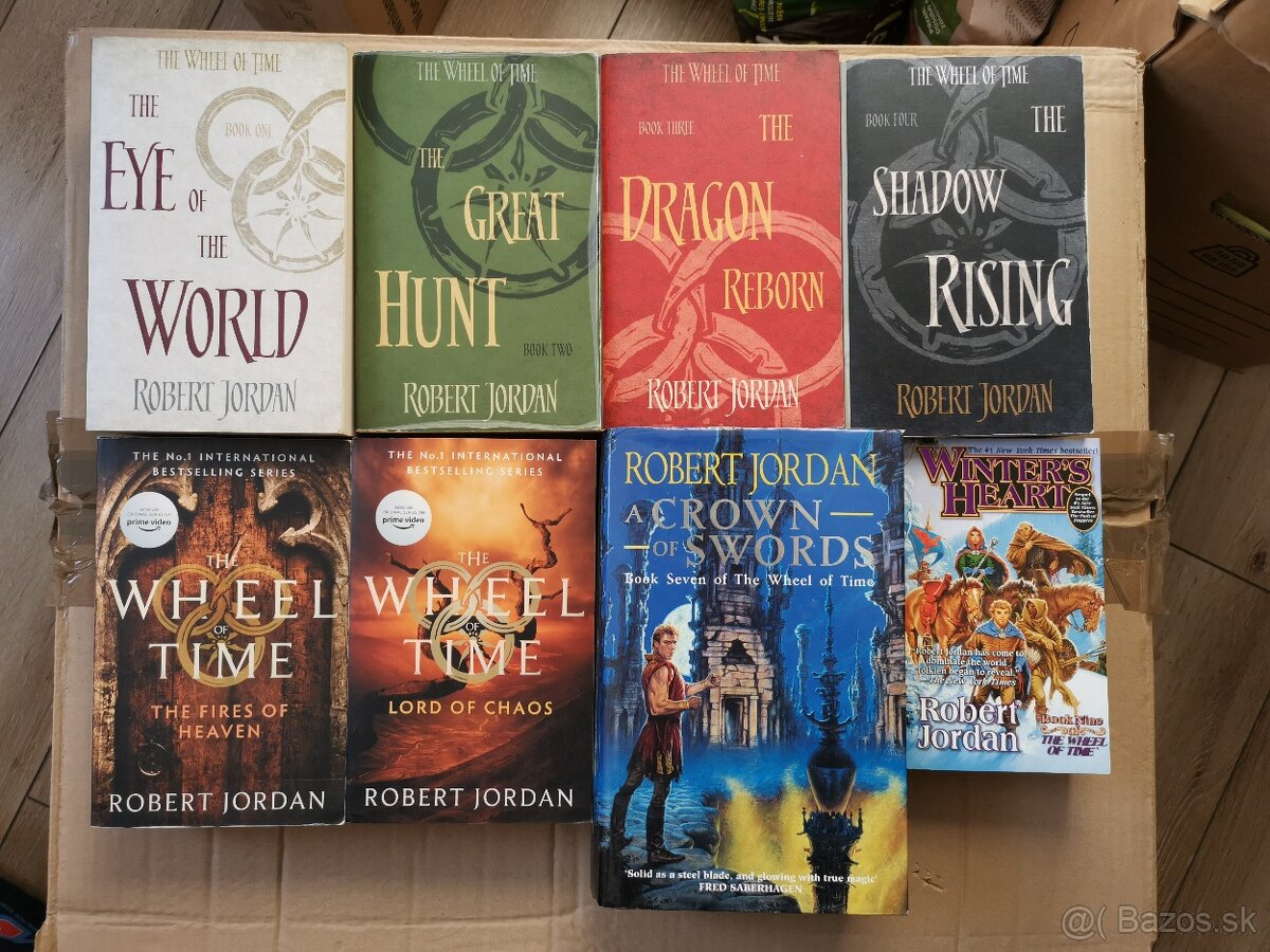 Wheel of time (1-7, 9 diel) na predaj (Kolo času)