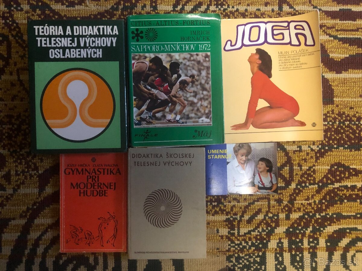 JOGA, didaktika telesnej výchovy, tanec s hudbou a iné