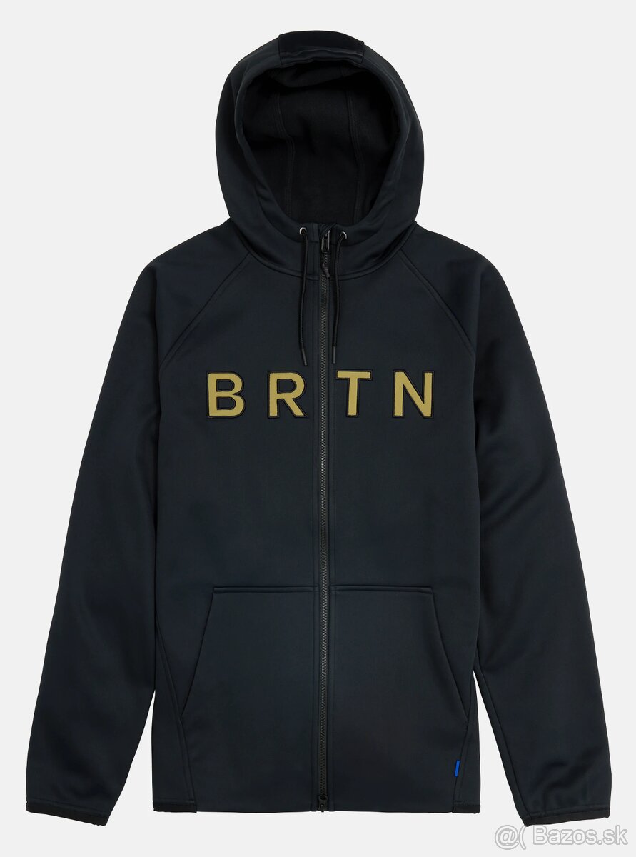 NEW: Burton | Crown Hoodie Fleece | mikina zips | XXL