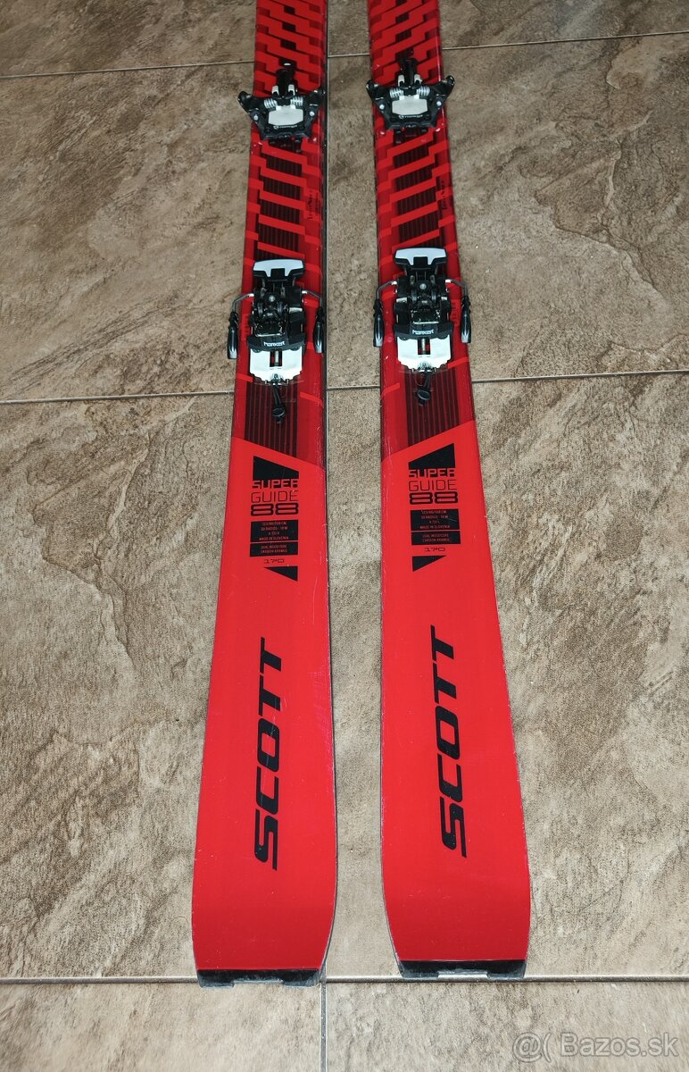 Skialp set SCOTT Superguide 88 170cm s viazaním Marker