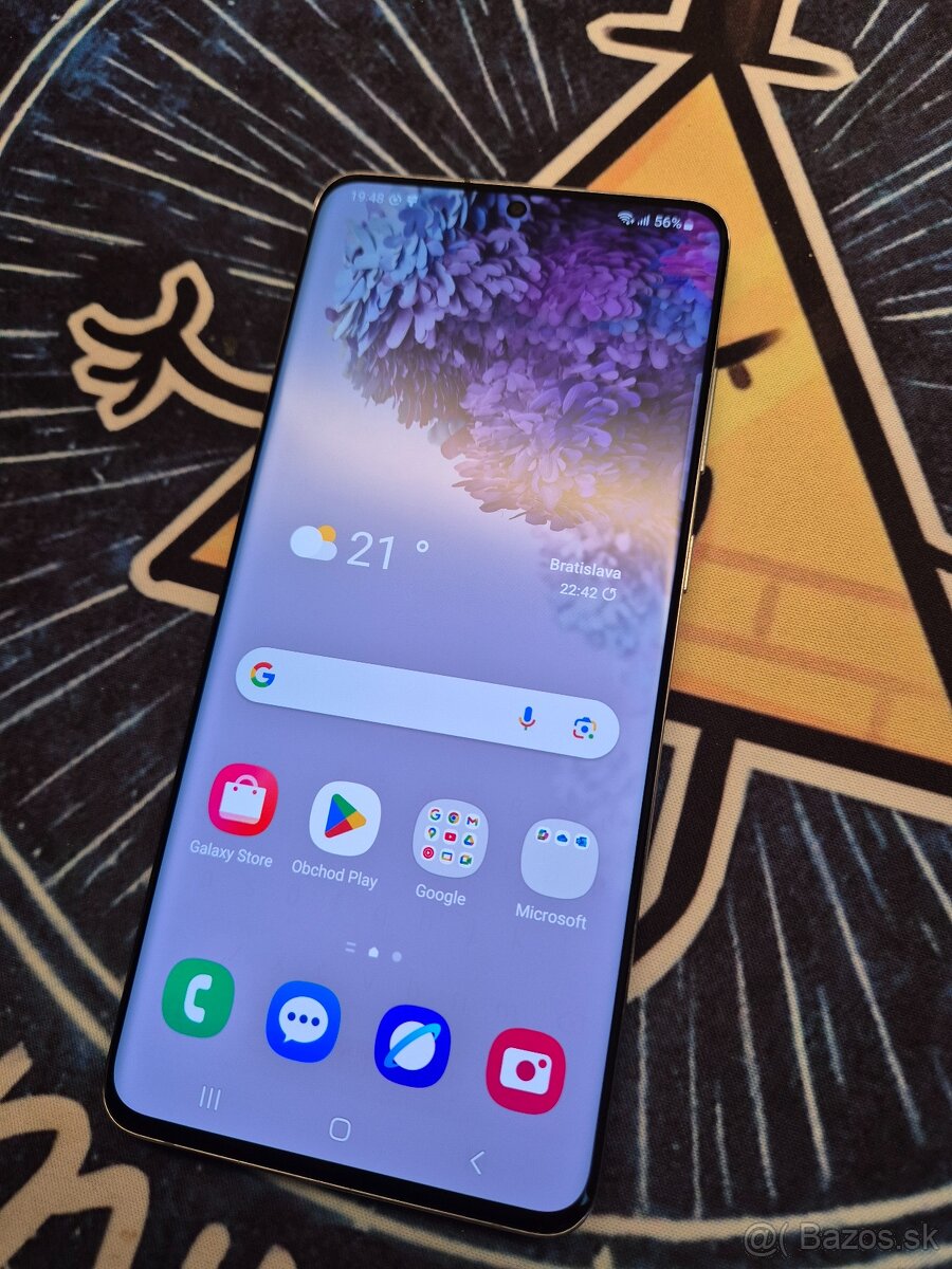 Samsung Galaxy S20+/plus  s krytmi a ochrannou fóliou