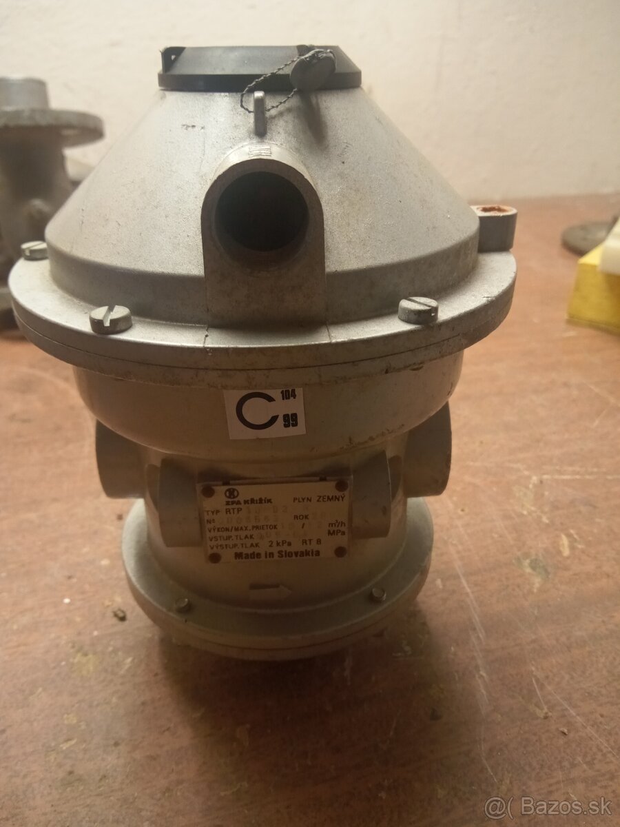 RTP regulator tlaku plynu