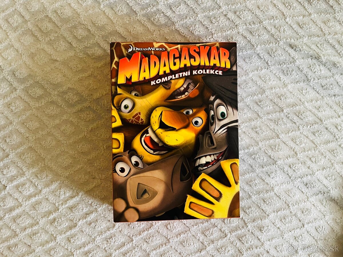 DVD rozprávky Madagascar
