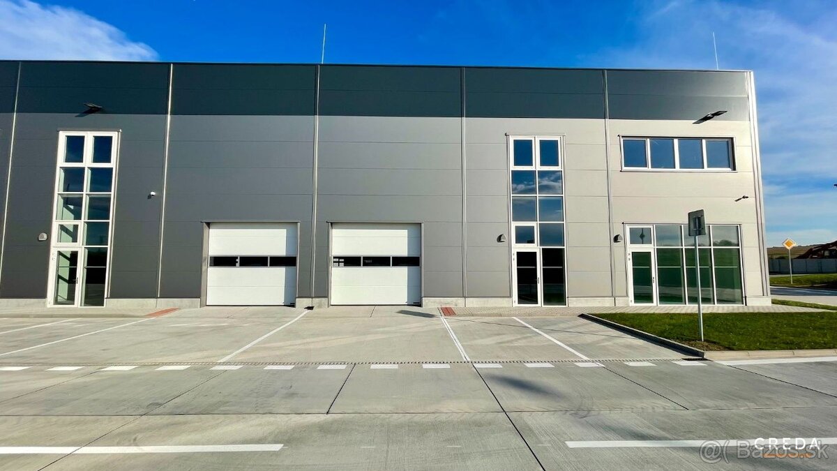 CREDA | prenájom 470 m2 skladové priestory v Squarebizz, Luž
