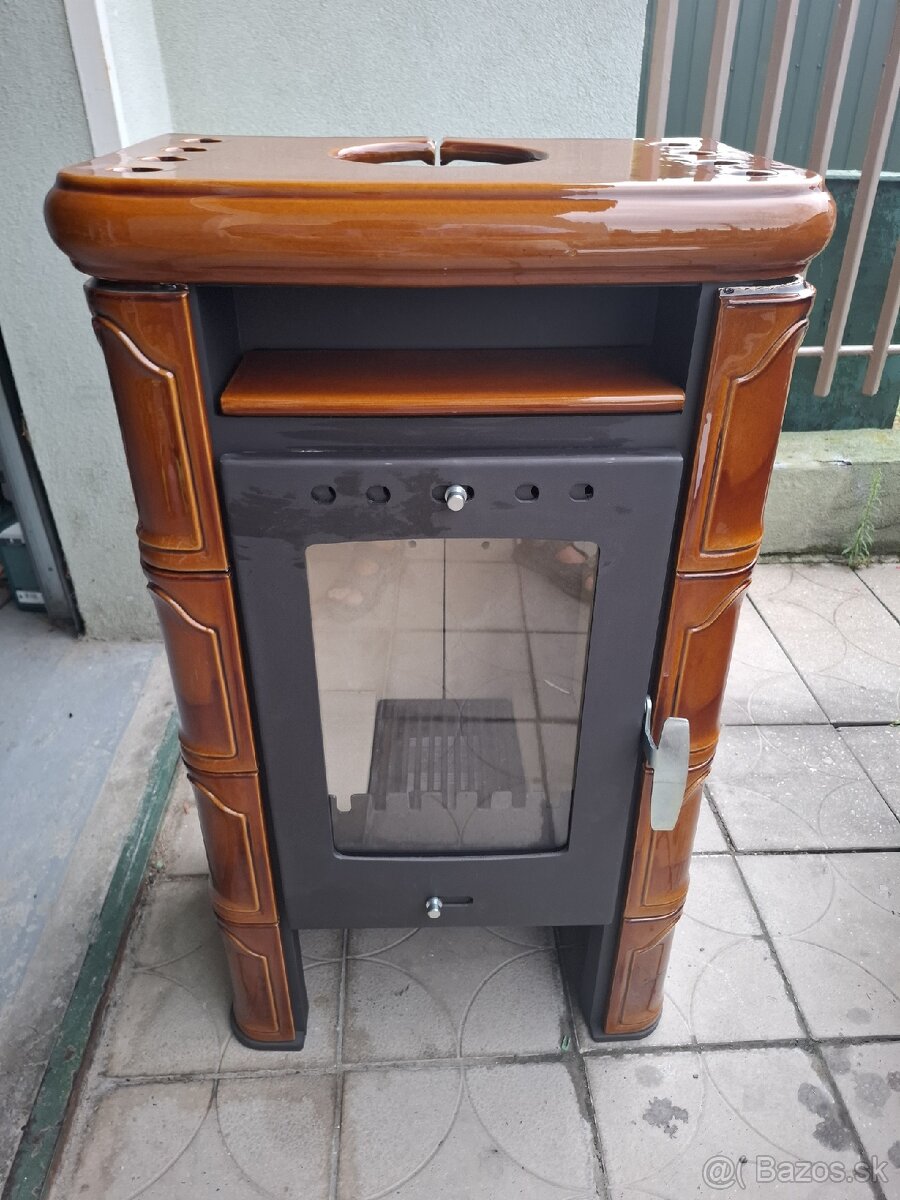 Predám nové elegantné krbove kachle Bergamo