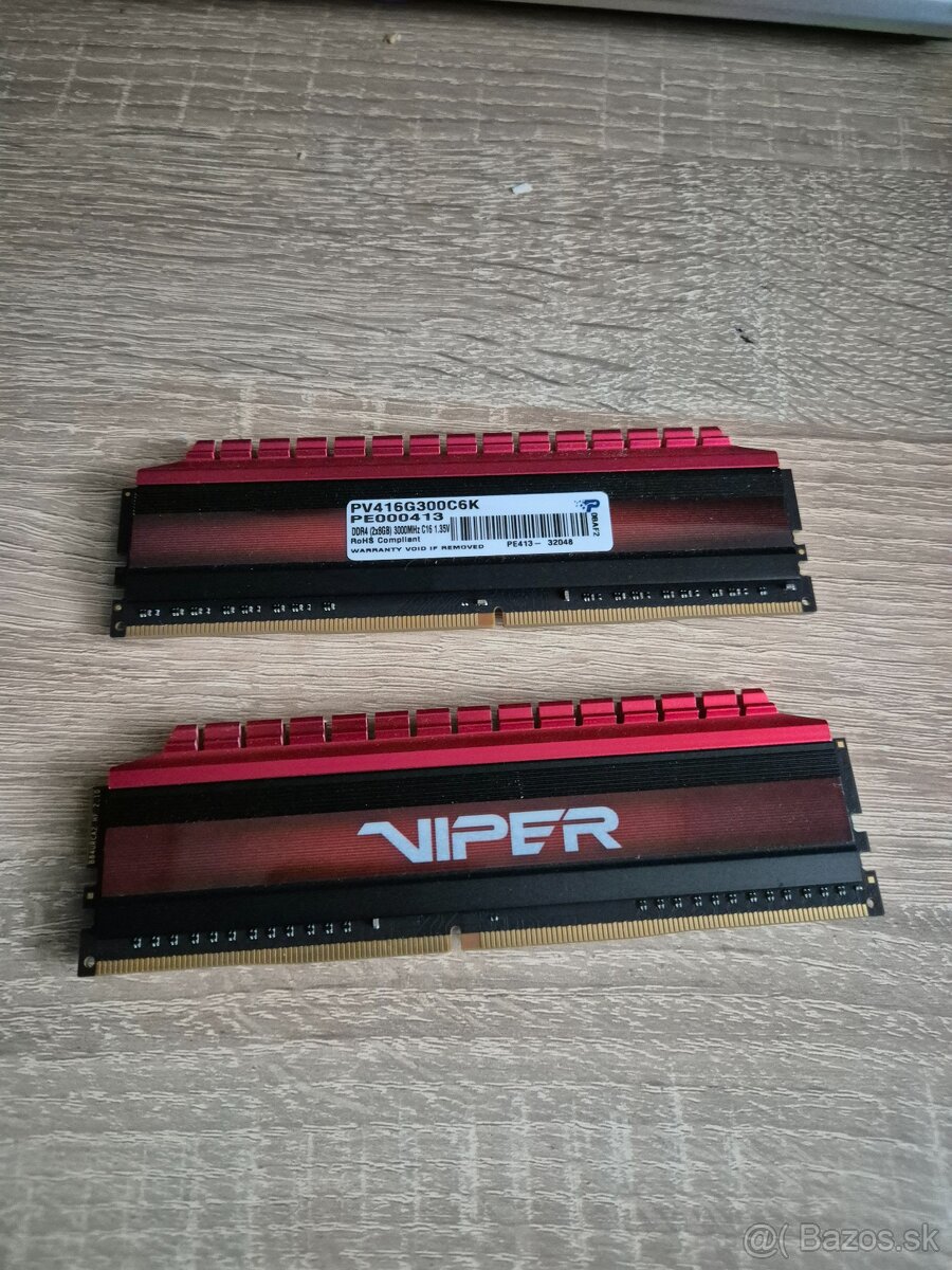 Predam RAM 2x8GB DDR4 3000MHz CL16