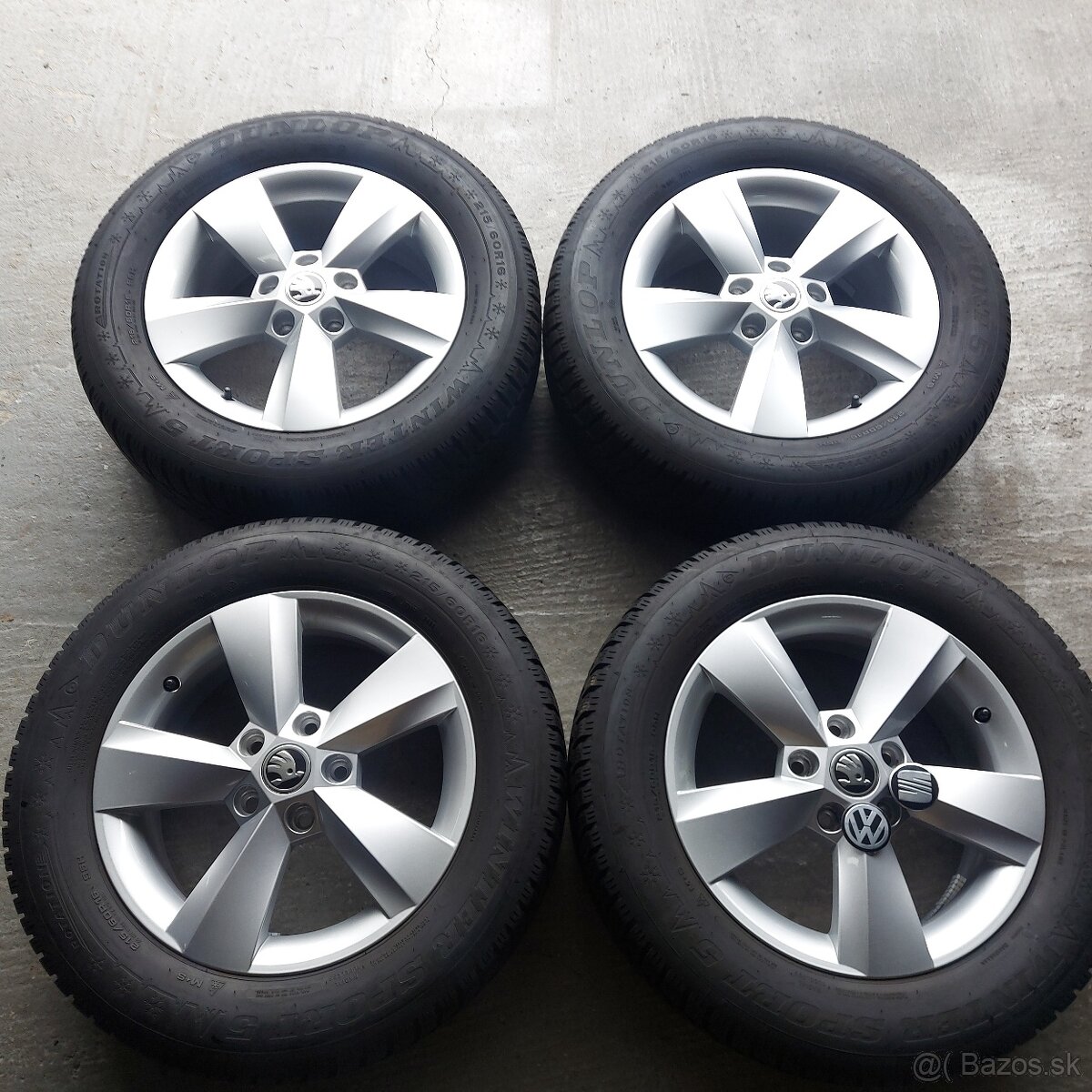 Škoda Karoq zimné 215/60 R16