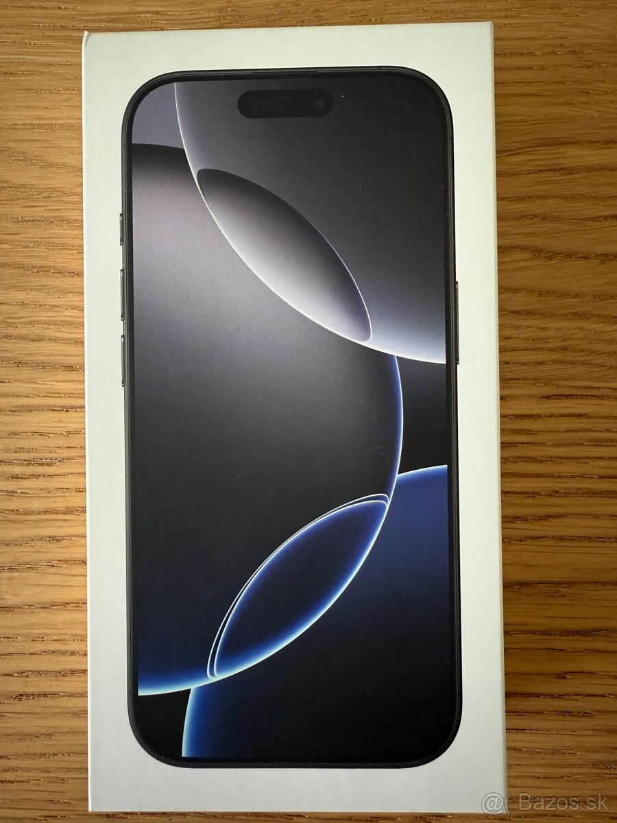 iPhone 16 Pro Black Titanium