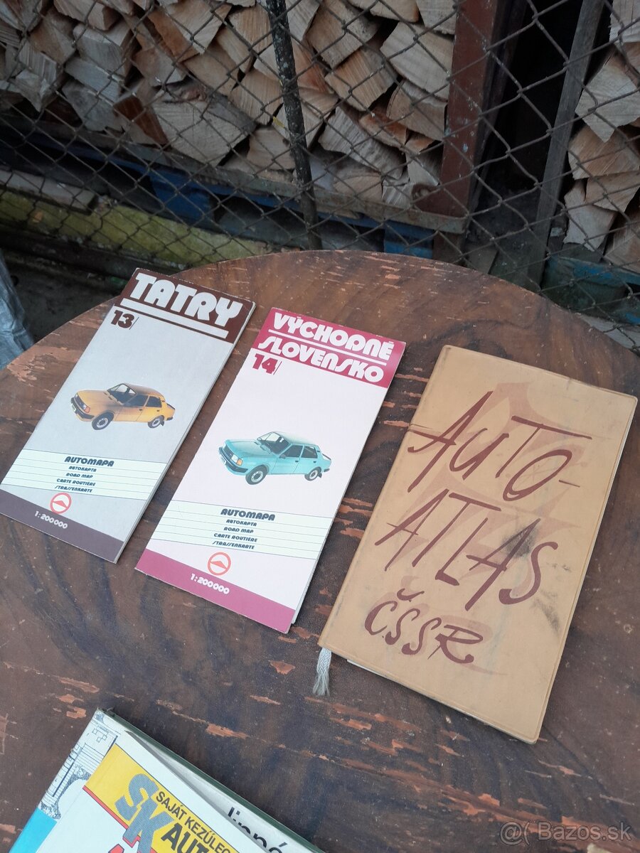 Predám autoatlas a automapy