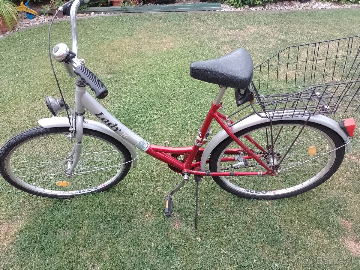 Damsky bicykel