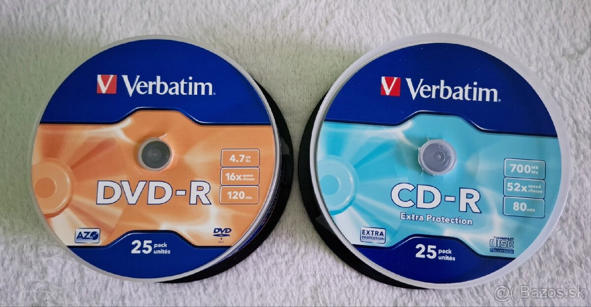 Prázdne CD a DVD