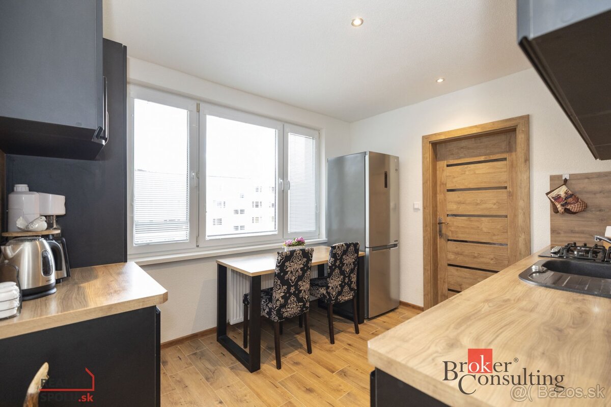 Moderný, 2 izbový byt, Zvolen, kompletná rekonštrukcia