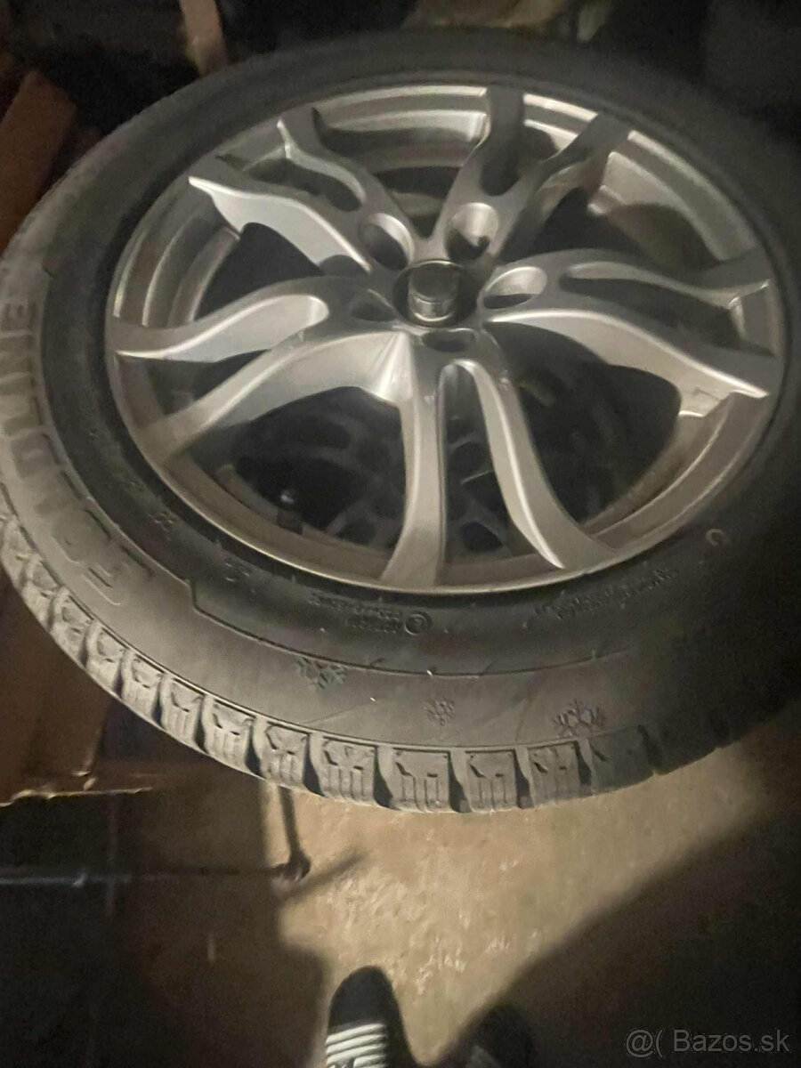 Hlinikove disky so zimnými pneumatikami 235-55-R17 XL