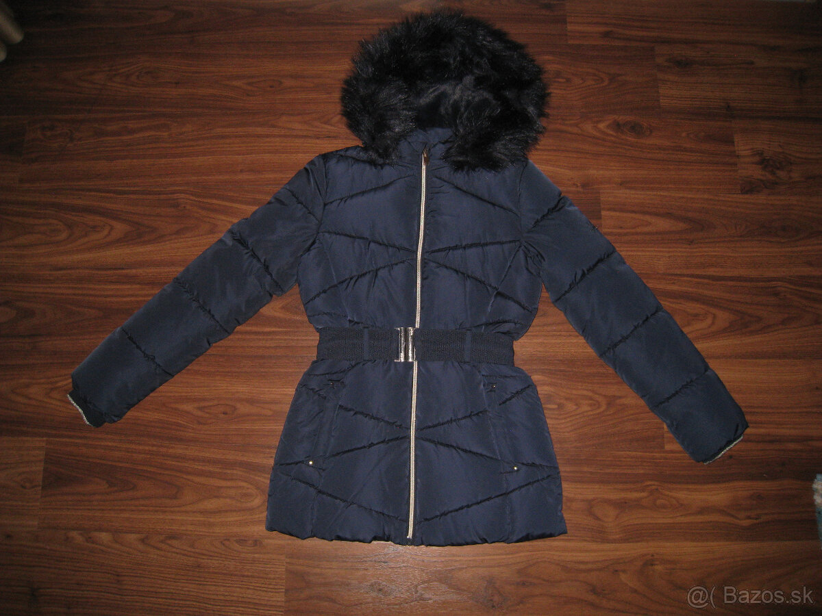 Dievčenská zimná bunda C&A, veľ.158