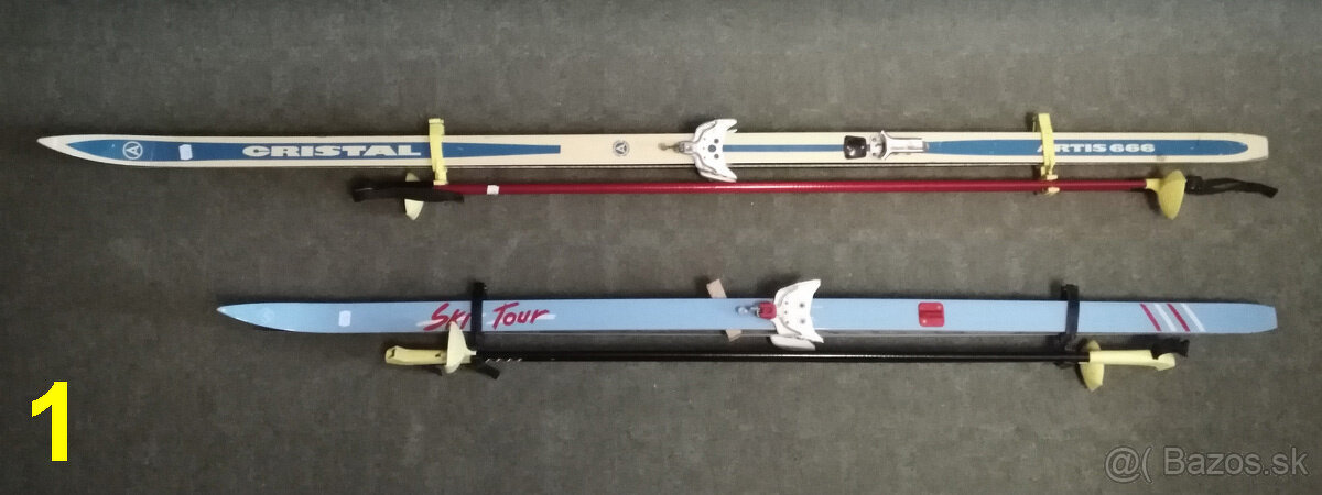 retro lyže - bežky