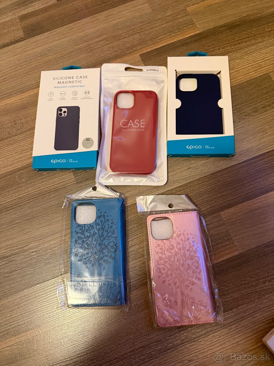 iphone 13 14 knizka obal kryt 5ks