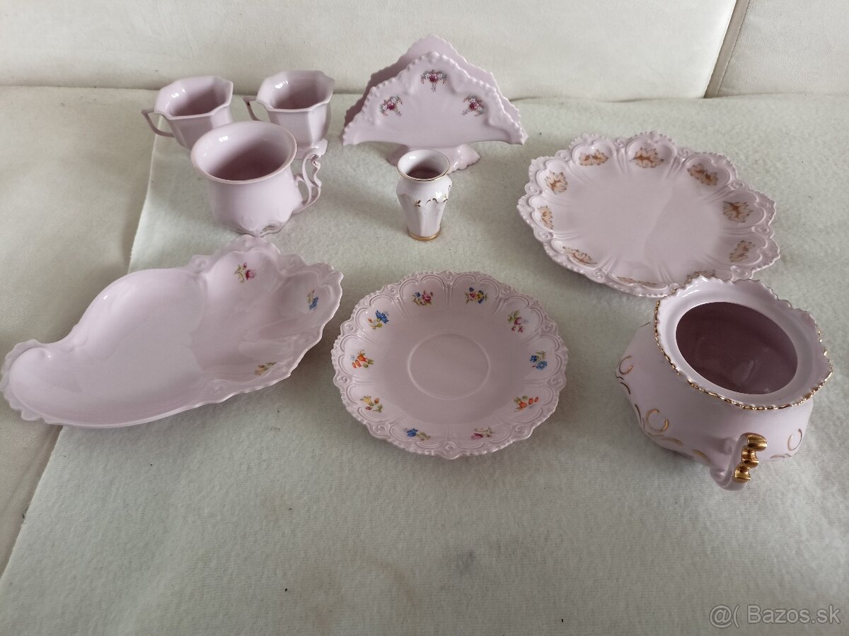 Sada porcelánu original rosa