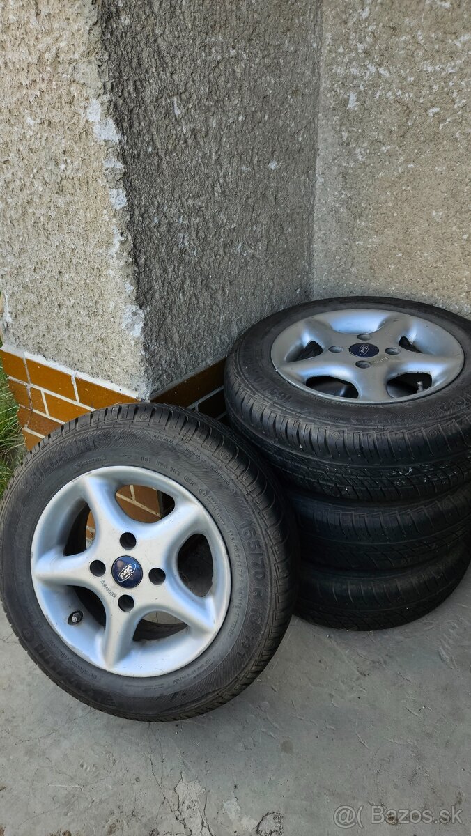 Hliníkové disky s letnými gumami