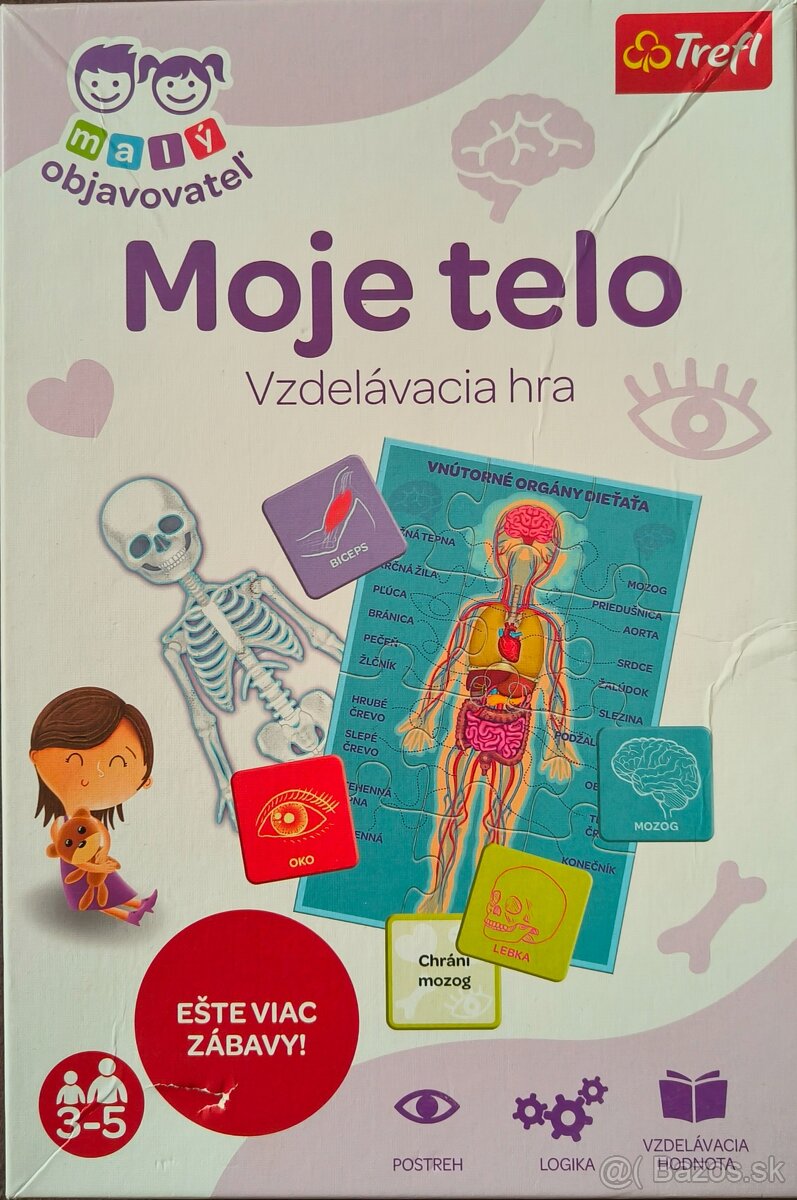 Puzzle Moje telo