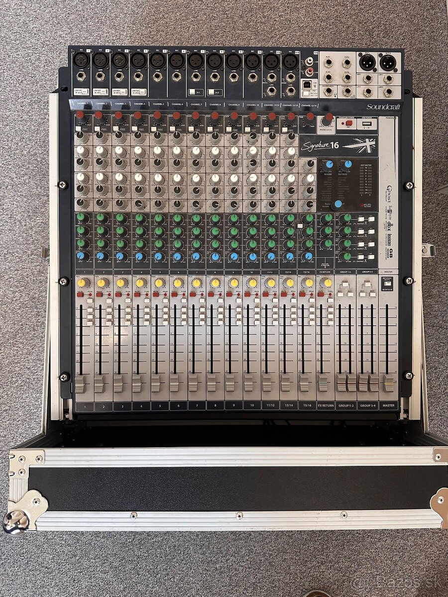Soundcraft Signature 16 + tvrdý case
