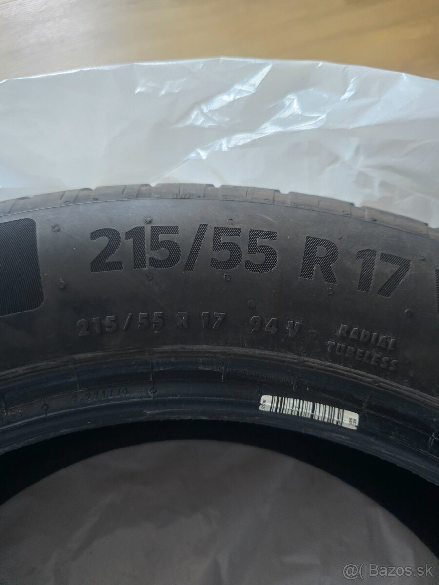 Continental 215/55 r17 letné