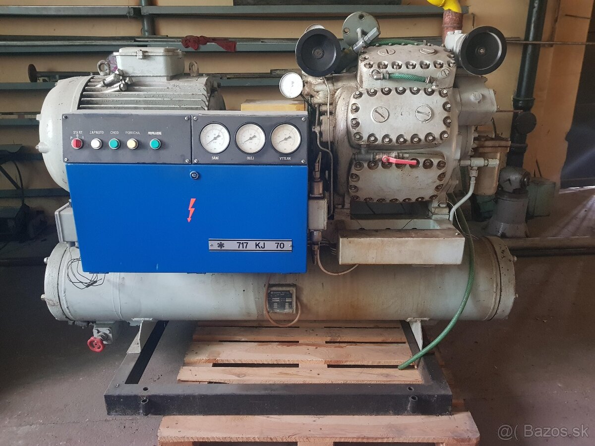 Čpavkový kompresor ČKD UB821W