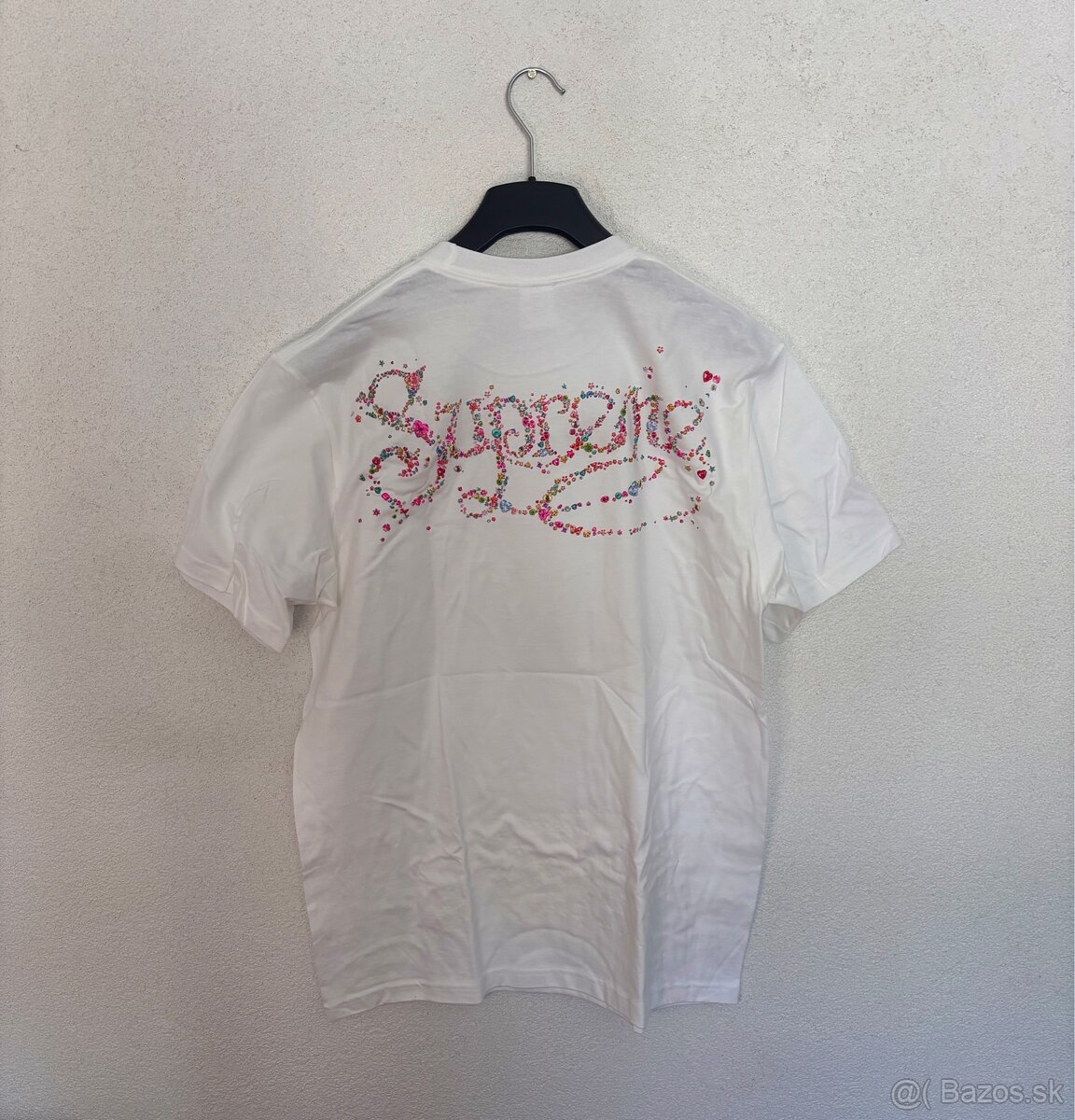 Supreme White Gems Tee