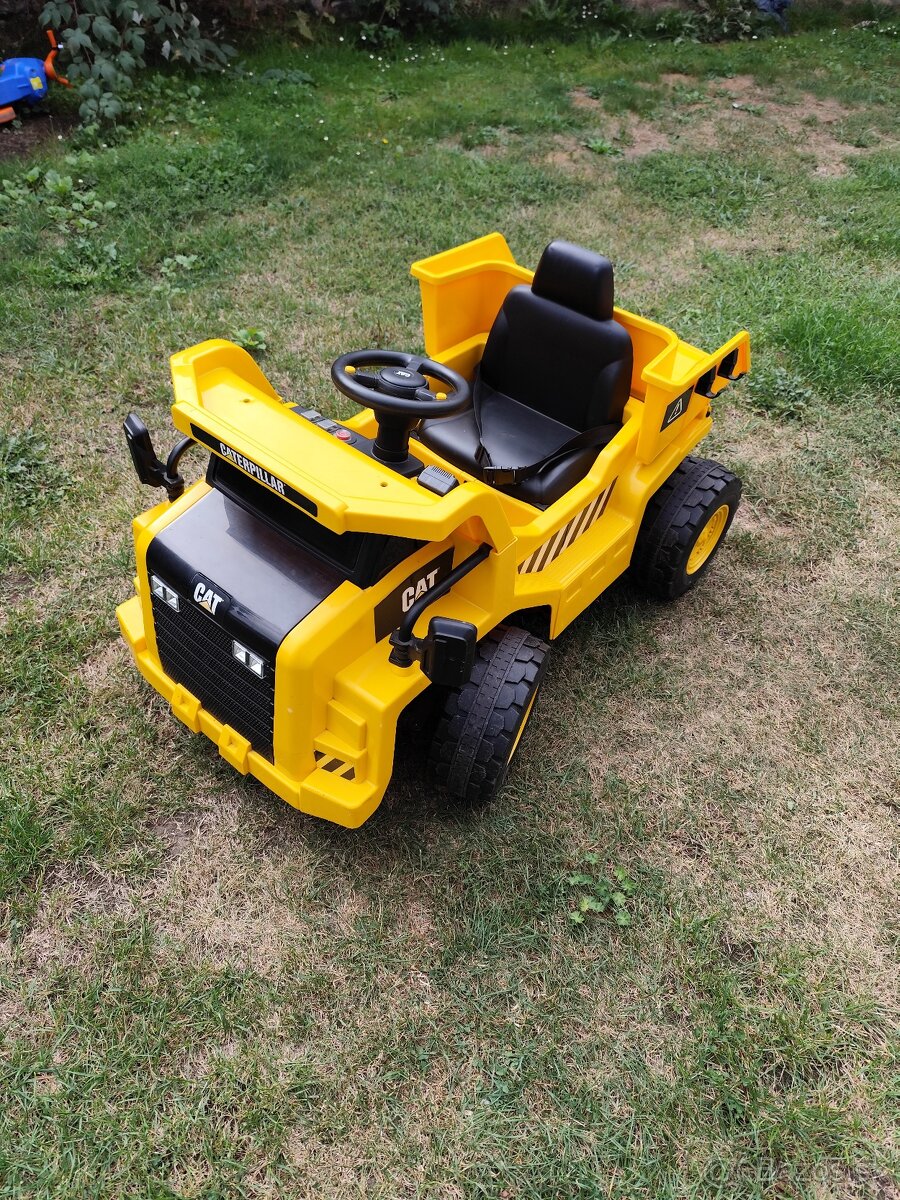 Detská elektrické auto - Caterpillar